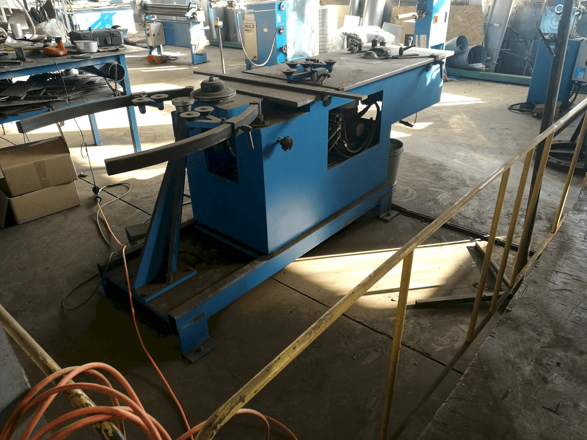 A SPIRO GORELOCKER -1 gép elölnézete