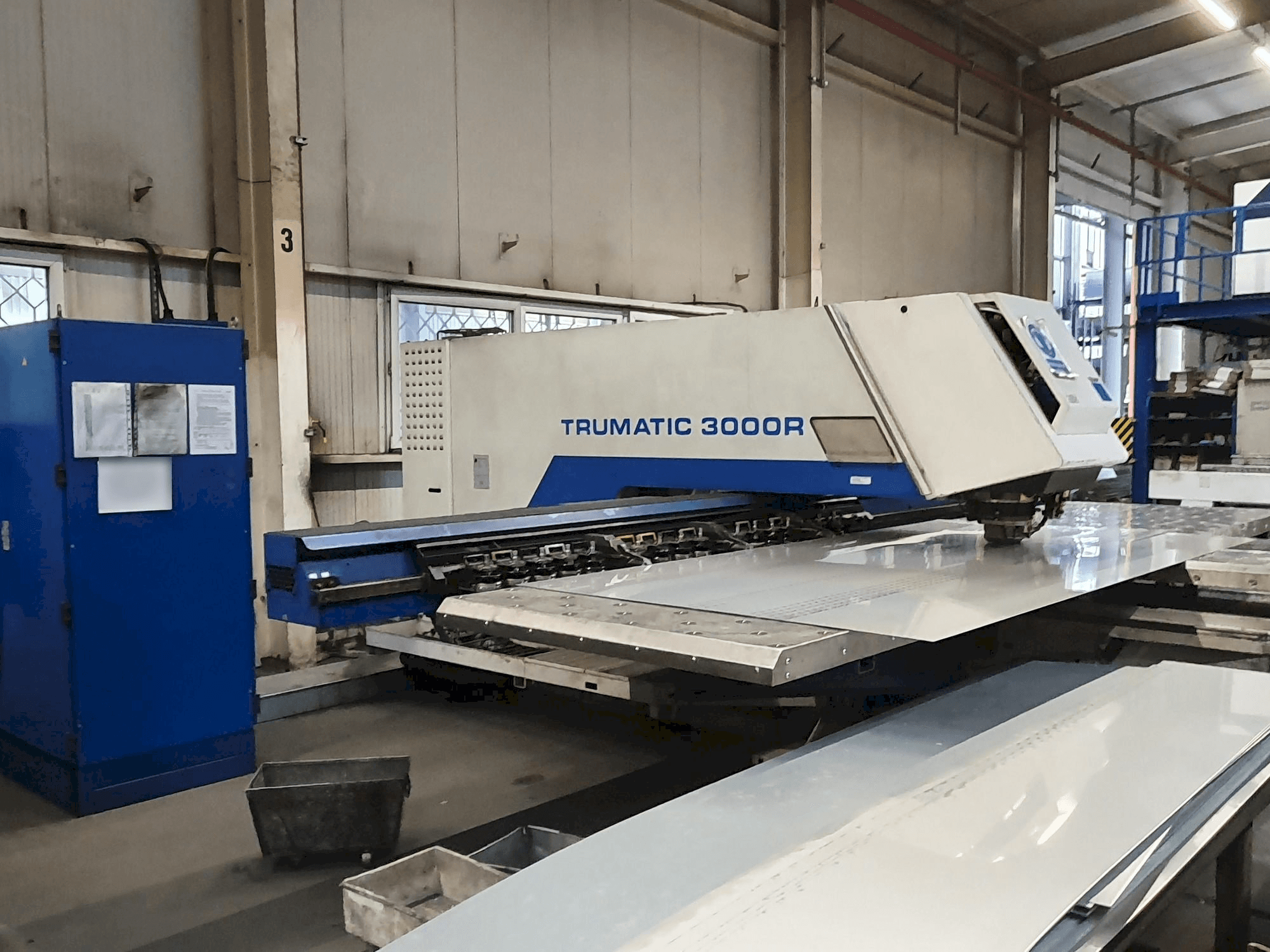 A Trumpf Trumatic 3000R gép elölnézete