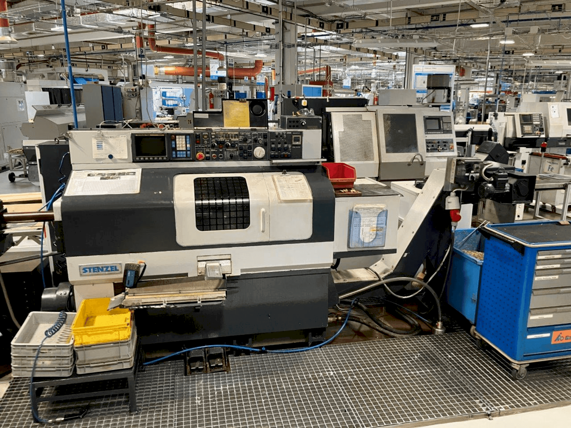 A NAKAMURA TMC 15 gép elölnézete