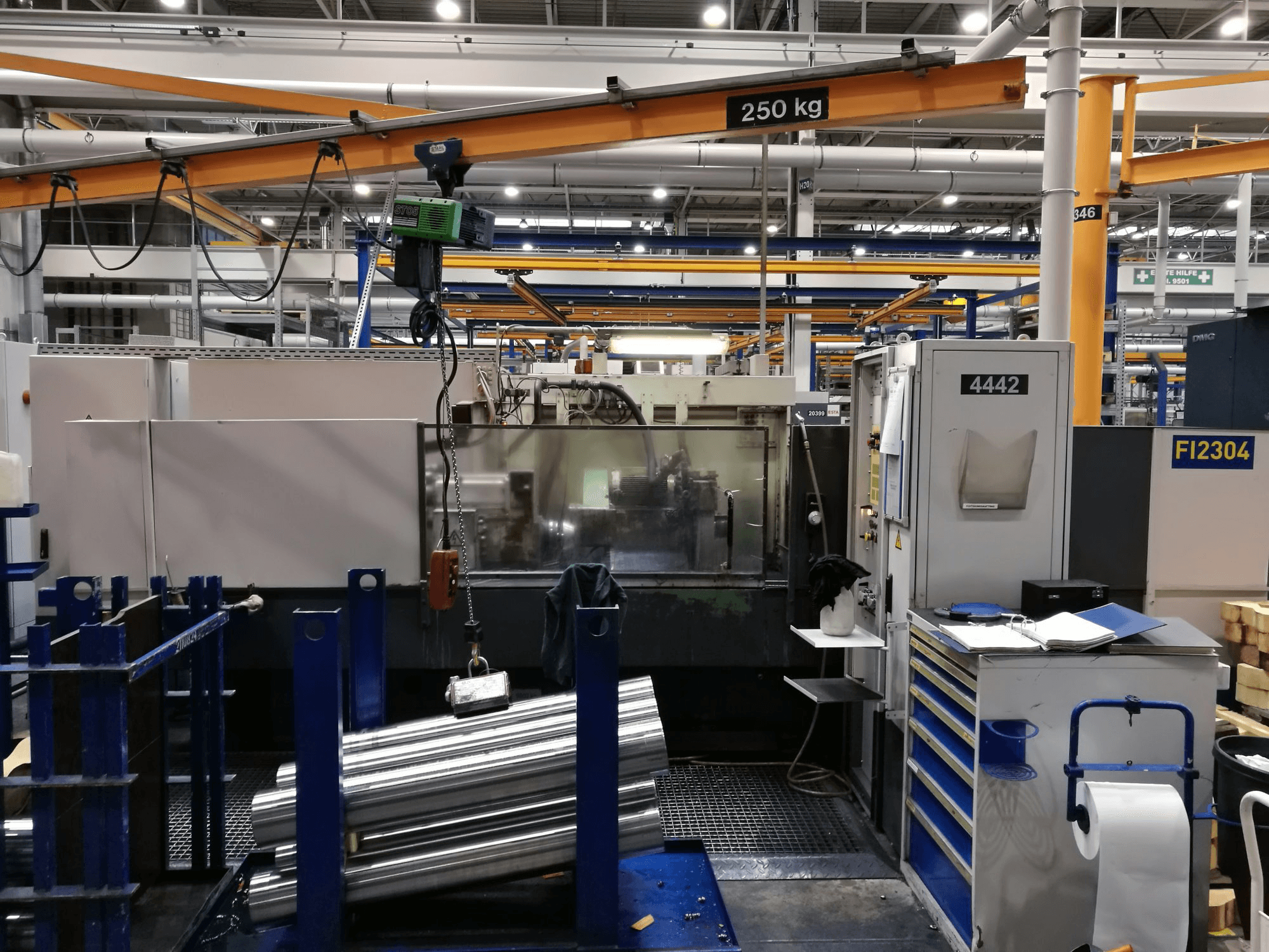 A Fortuna FMU43D450/1600N45 gép elölnézete