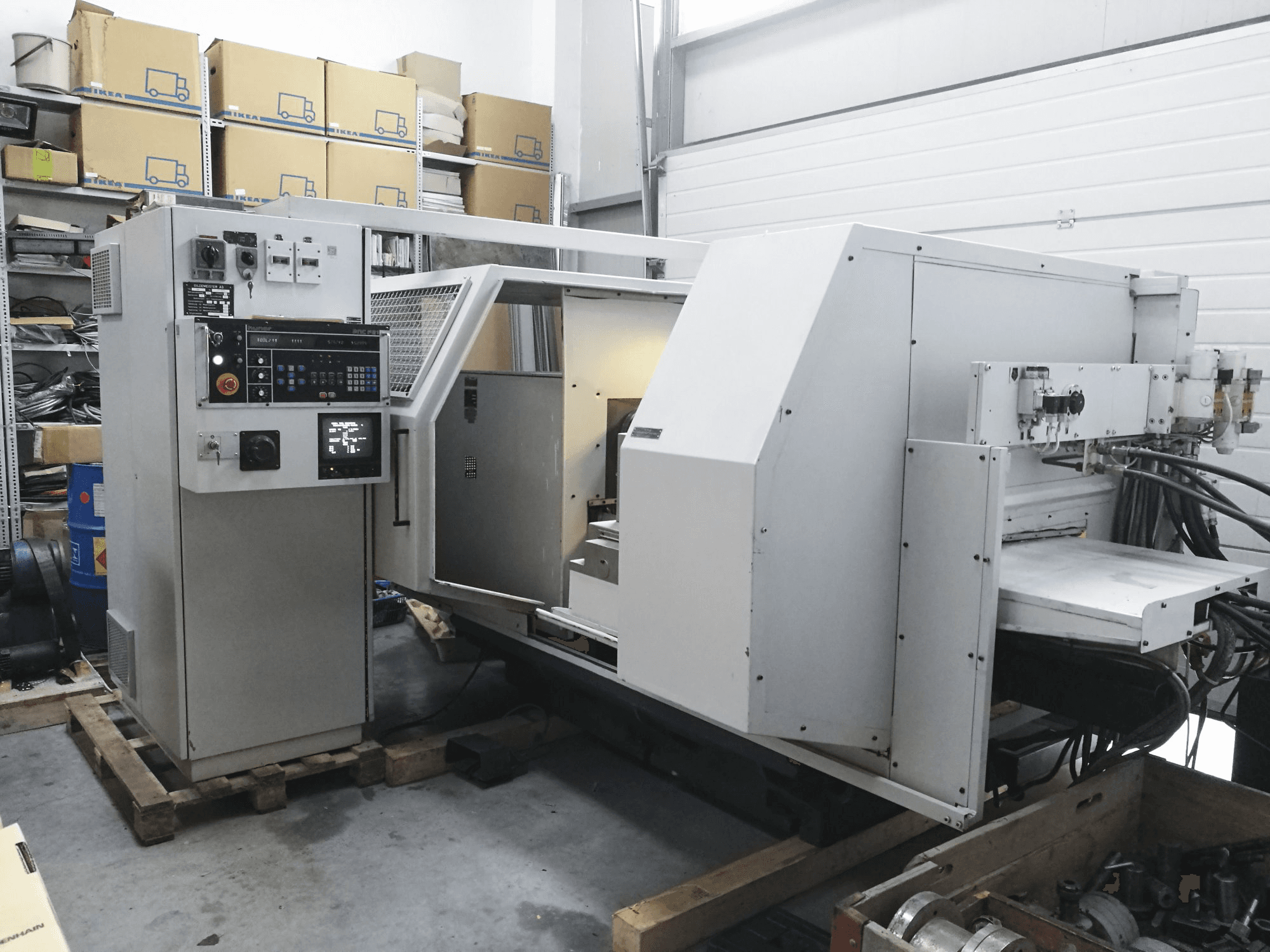 A Gildemeister RNF 40/200 gép jobb nézete
