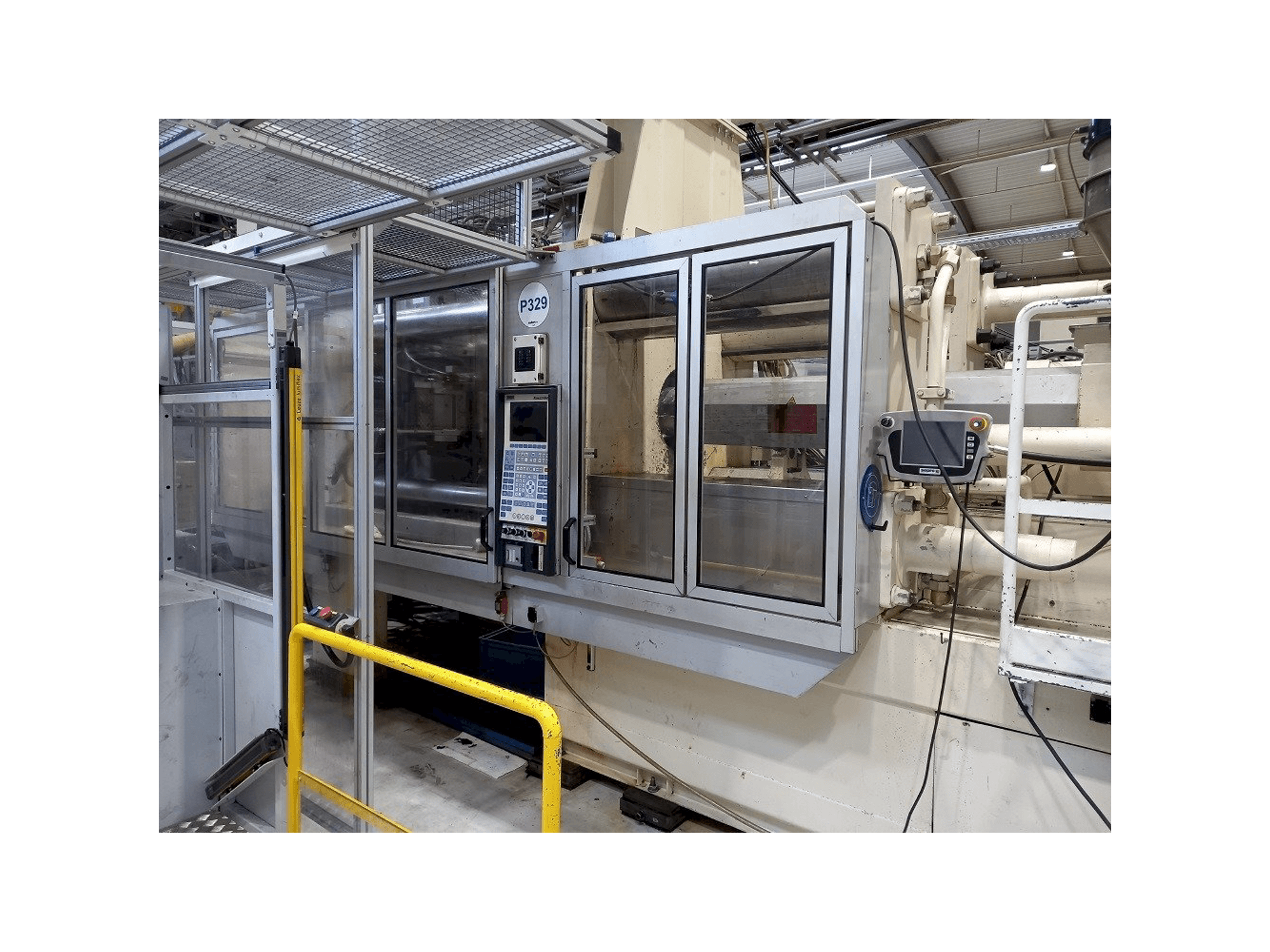 A Krauss Maffei 500 H 3500 C1 gép elölnézete