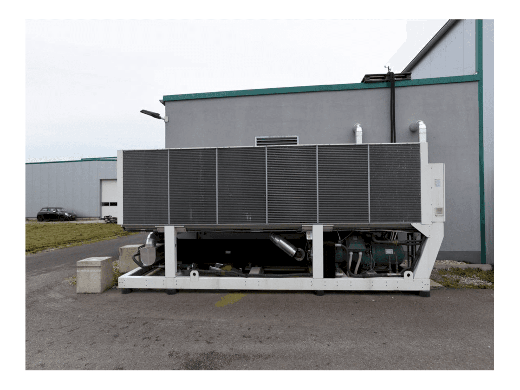 A Mitsubishi Electric Glider Evo CLA 660 gép elölnézete