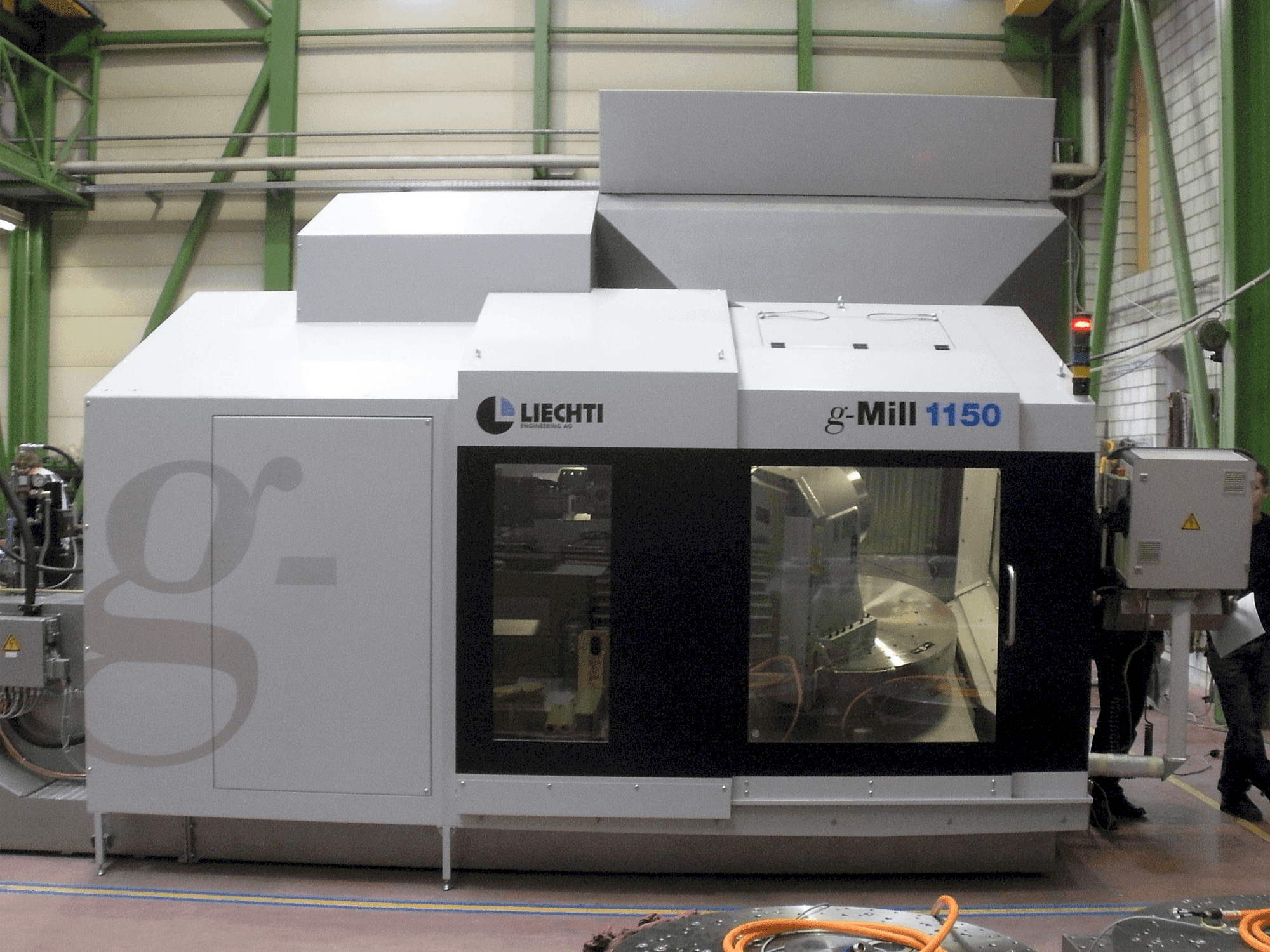 A Liechti G-Mill 1150 gép elölnézete