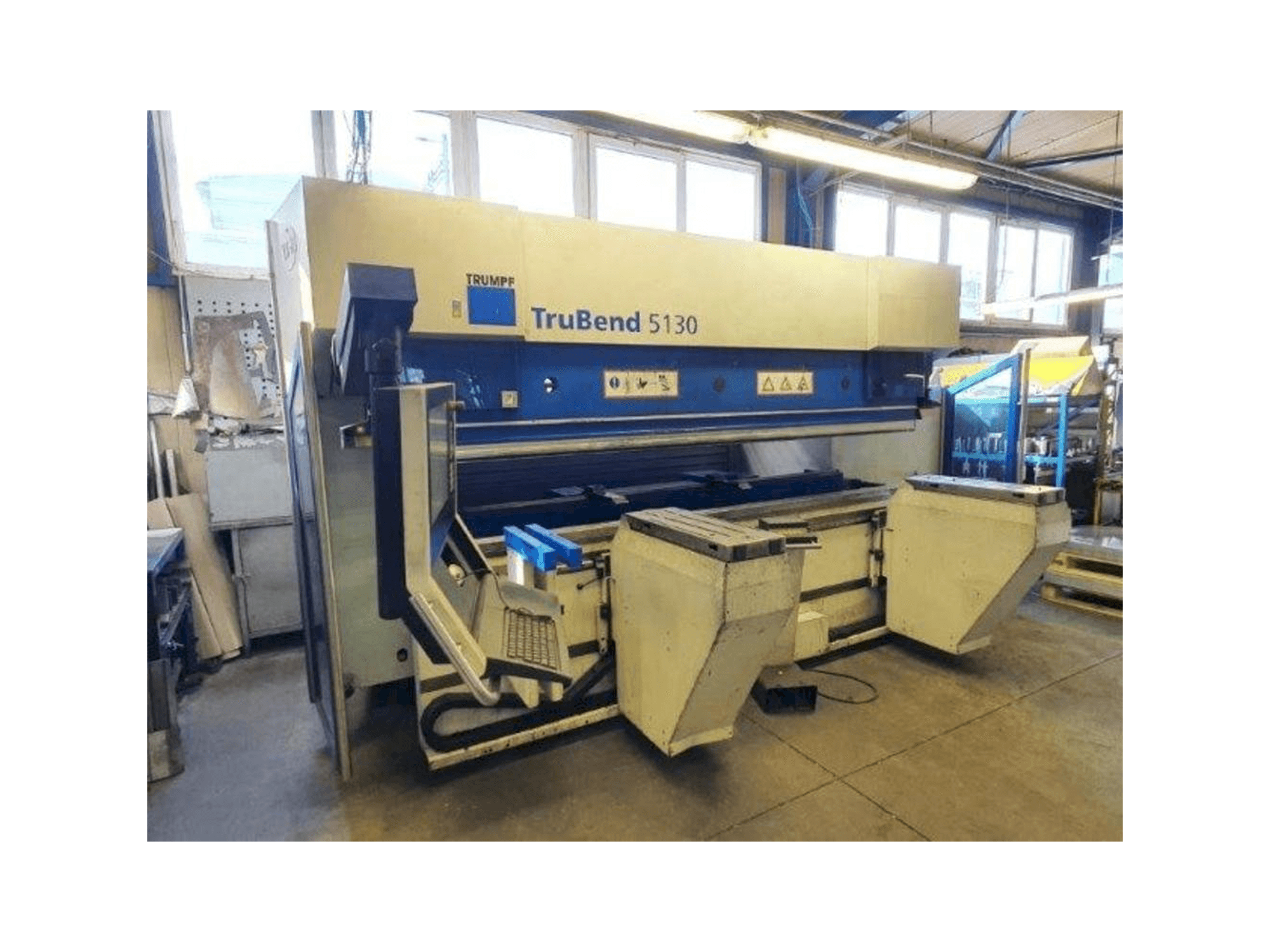 A Trumpf TruBend 5130 gép elölnézete