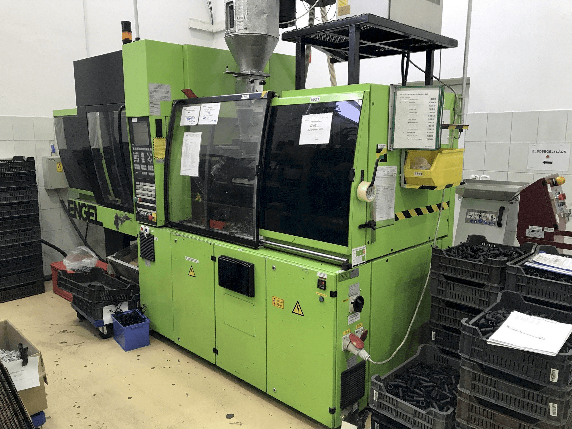 A ENGEL VC 200/60 Tech gép elölnézete