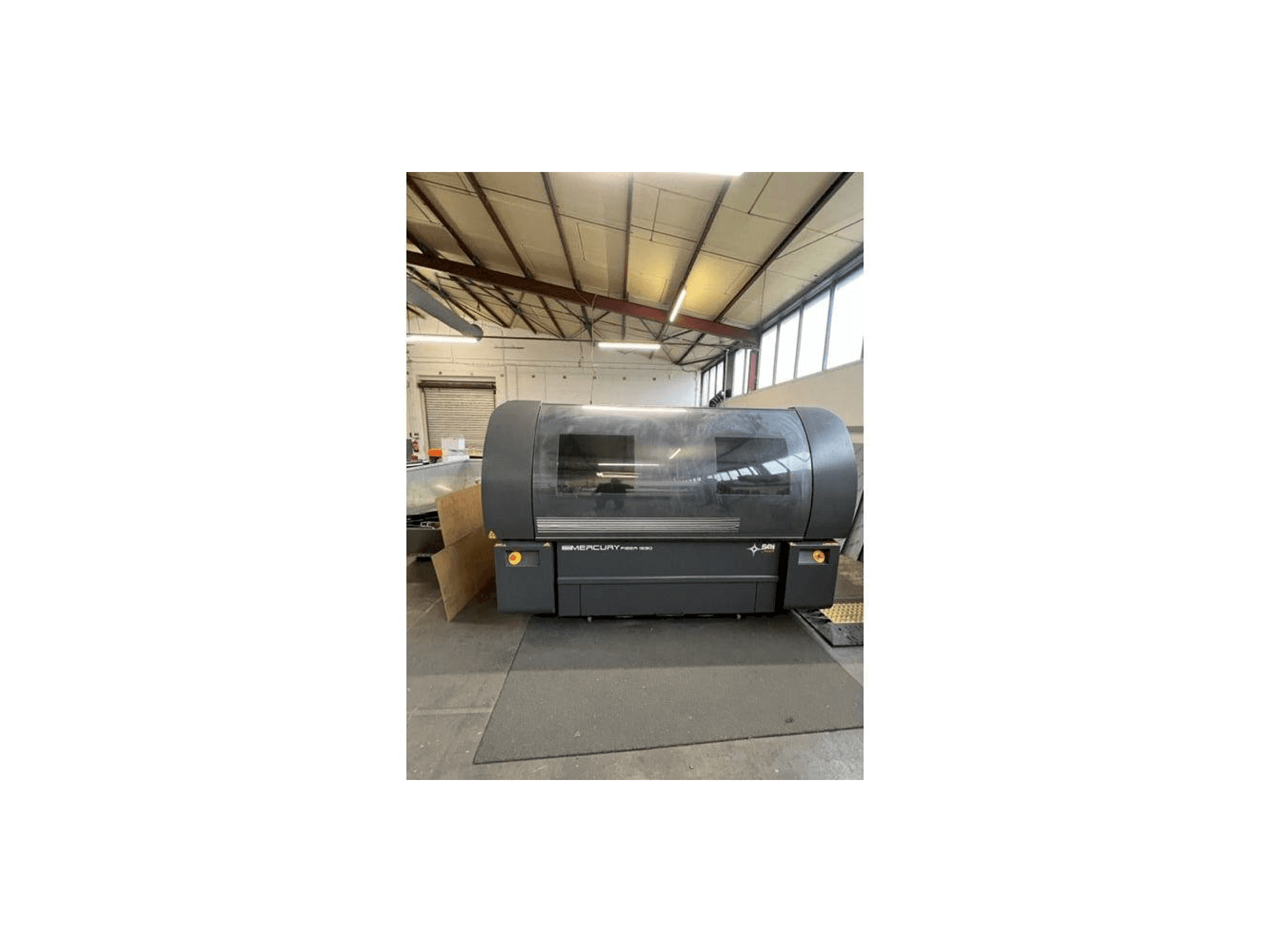 A SEI Laser Mercury 1560 gép elölnézete