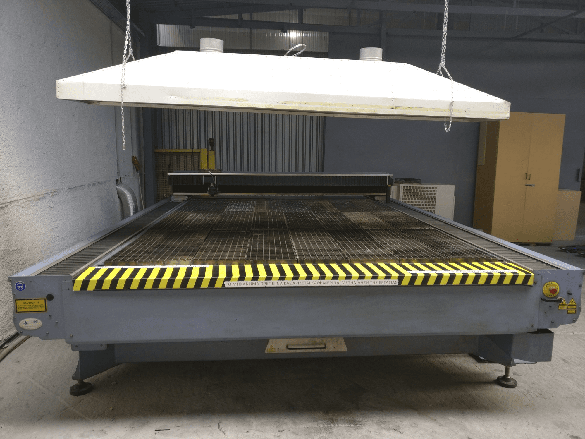 A SEI Laser MERCURY 603 gép elölnézete