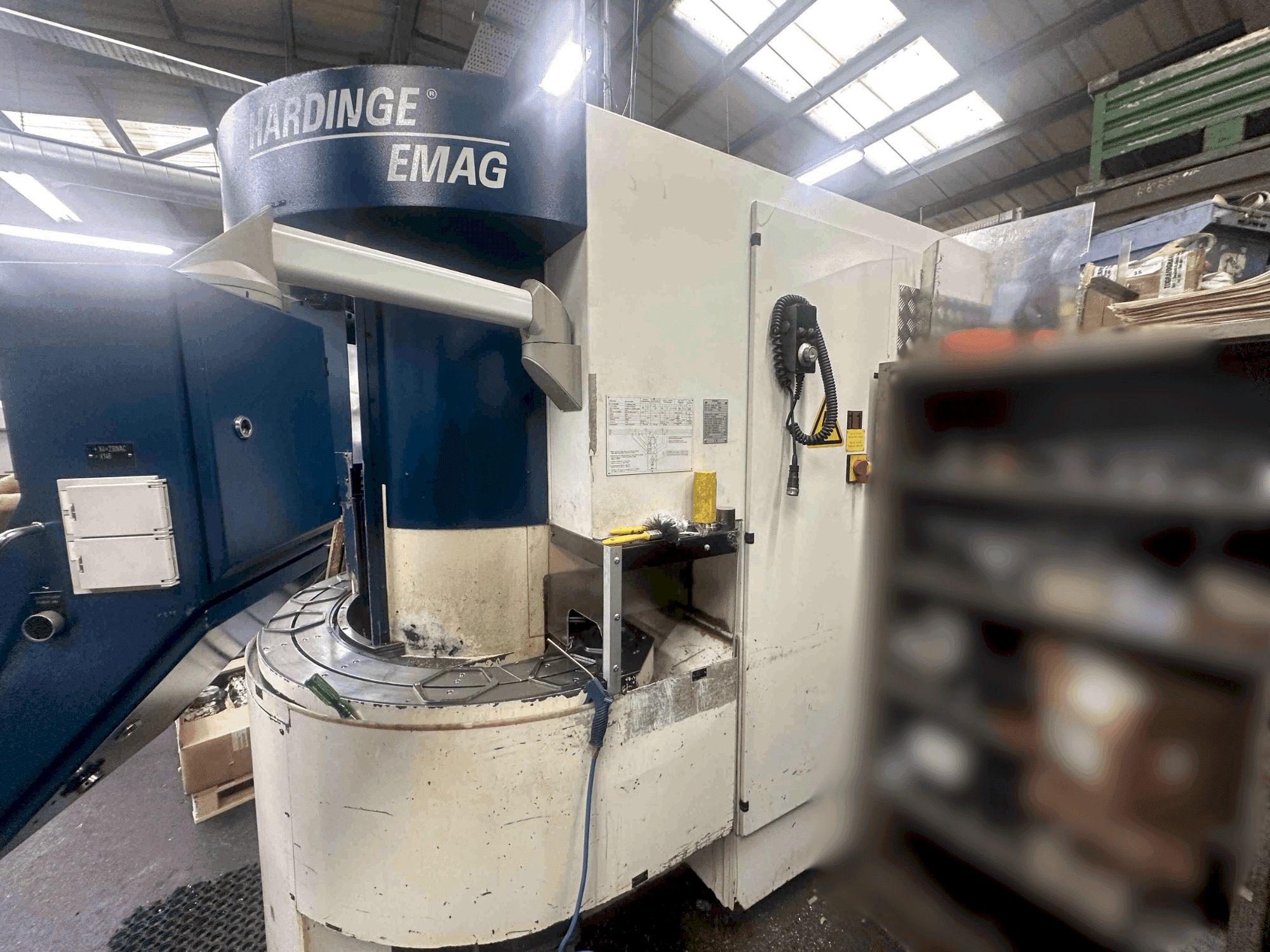 A Hardinge Emag VL-3 gép elölnézete