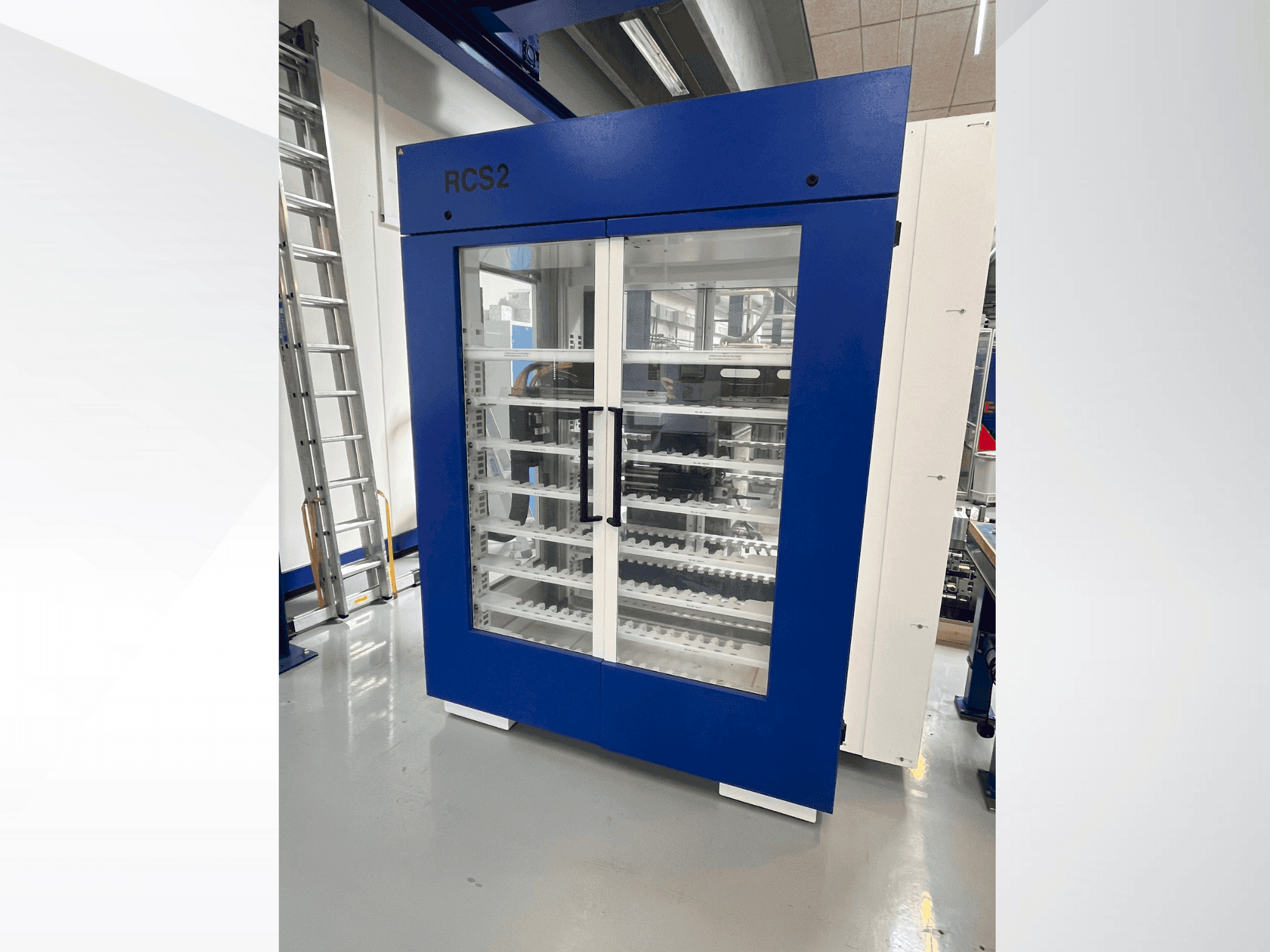 A RÖDERS RCS2 gép oldalnézete