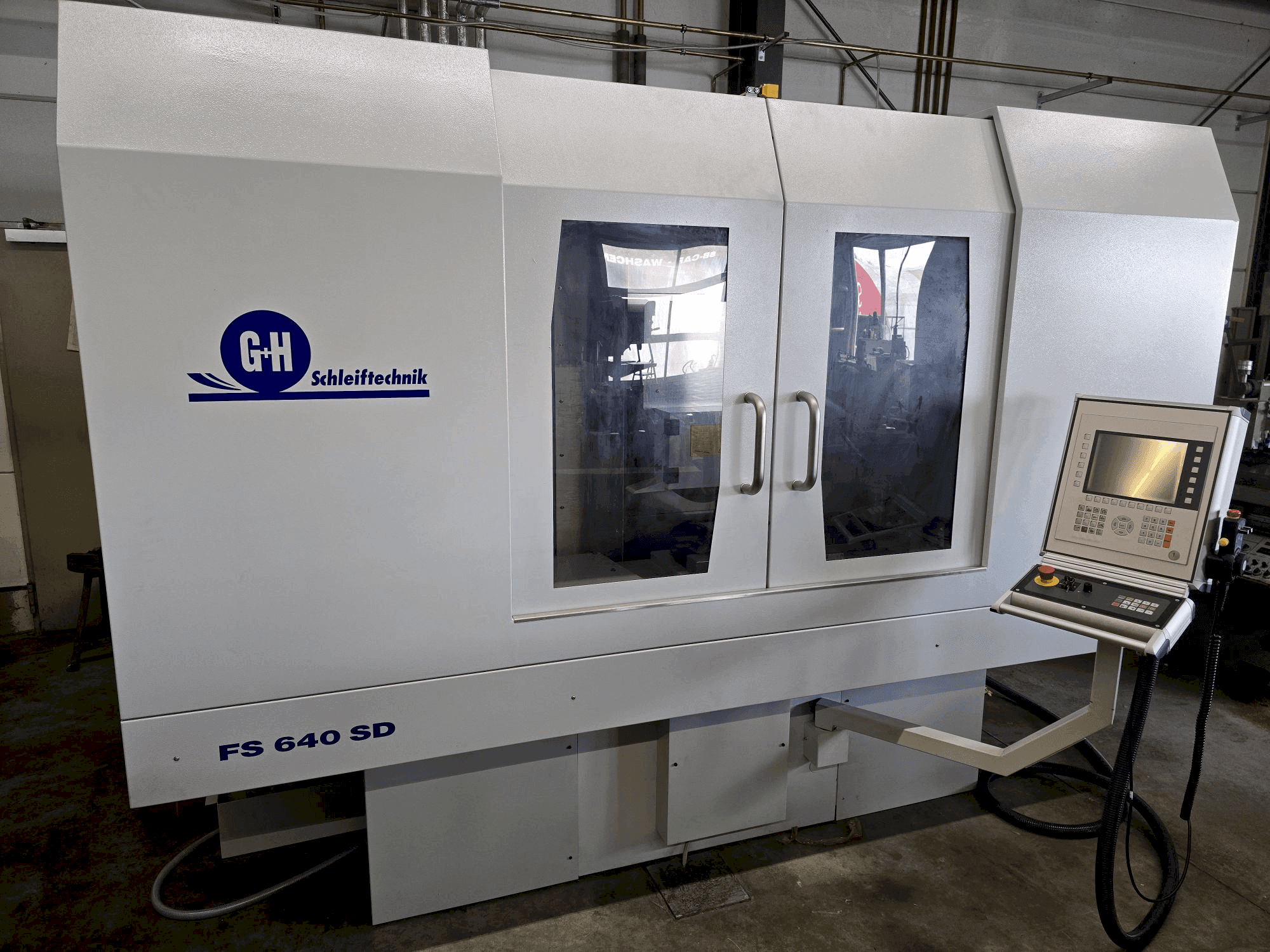 A GEIBEL & HOTZ FS 640 SD gép elölnézete