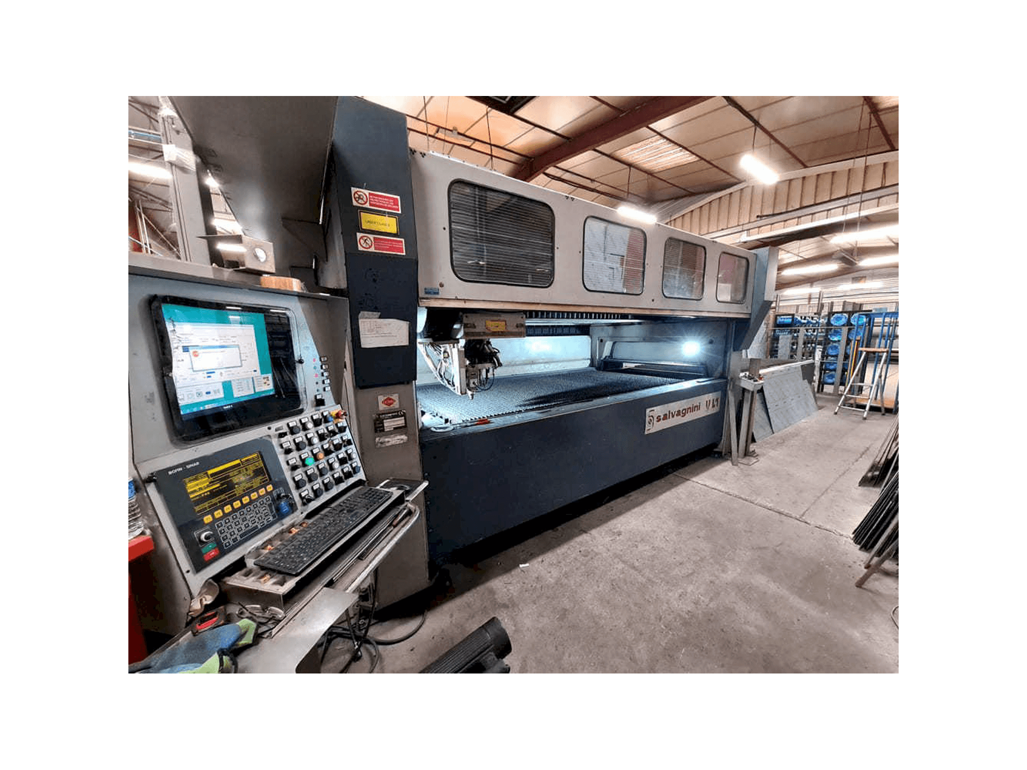 A Salvagnini VL1 gép elölnézete