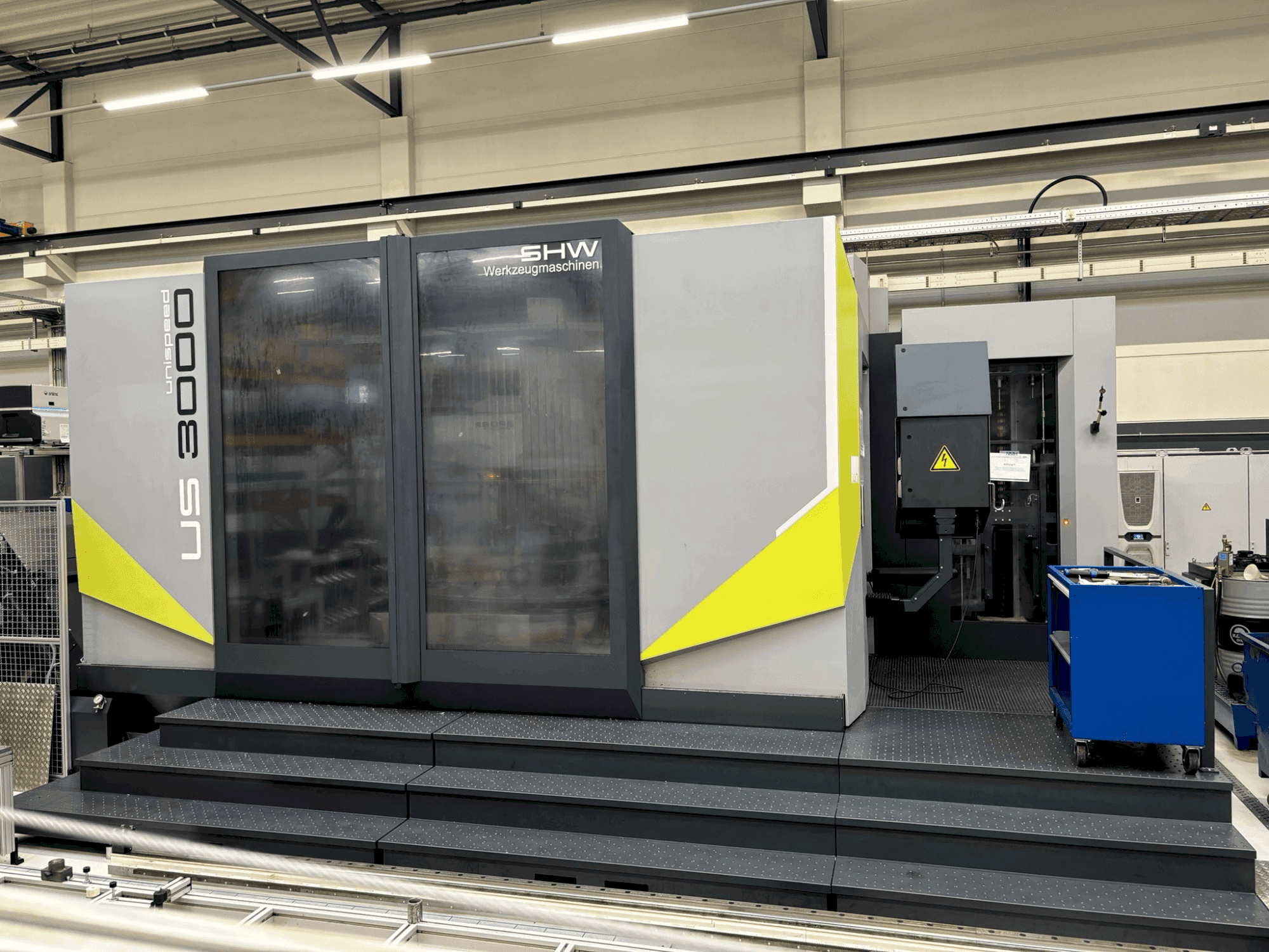 A SHW Unispeed 3000 gép elölnézete