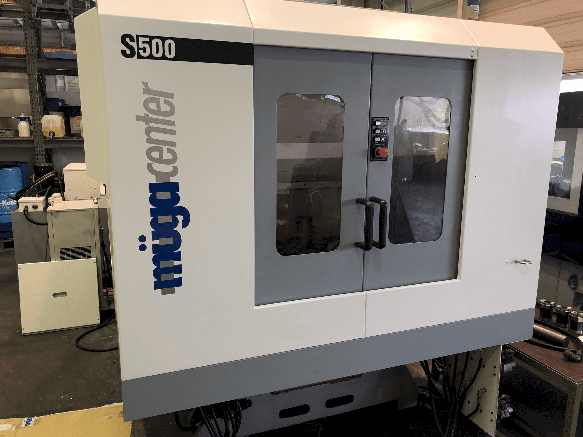 A Muga S500 gép elölnézete