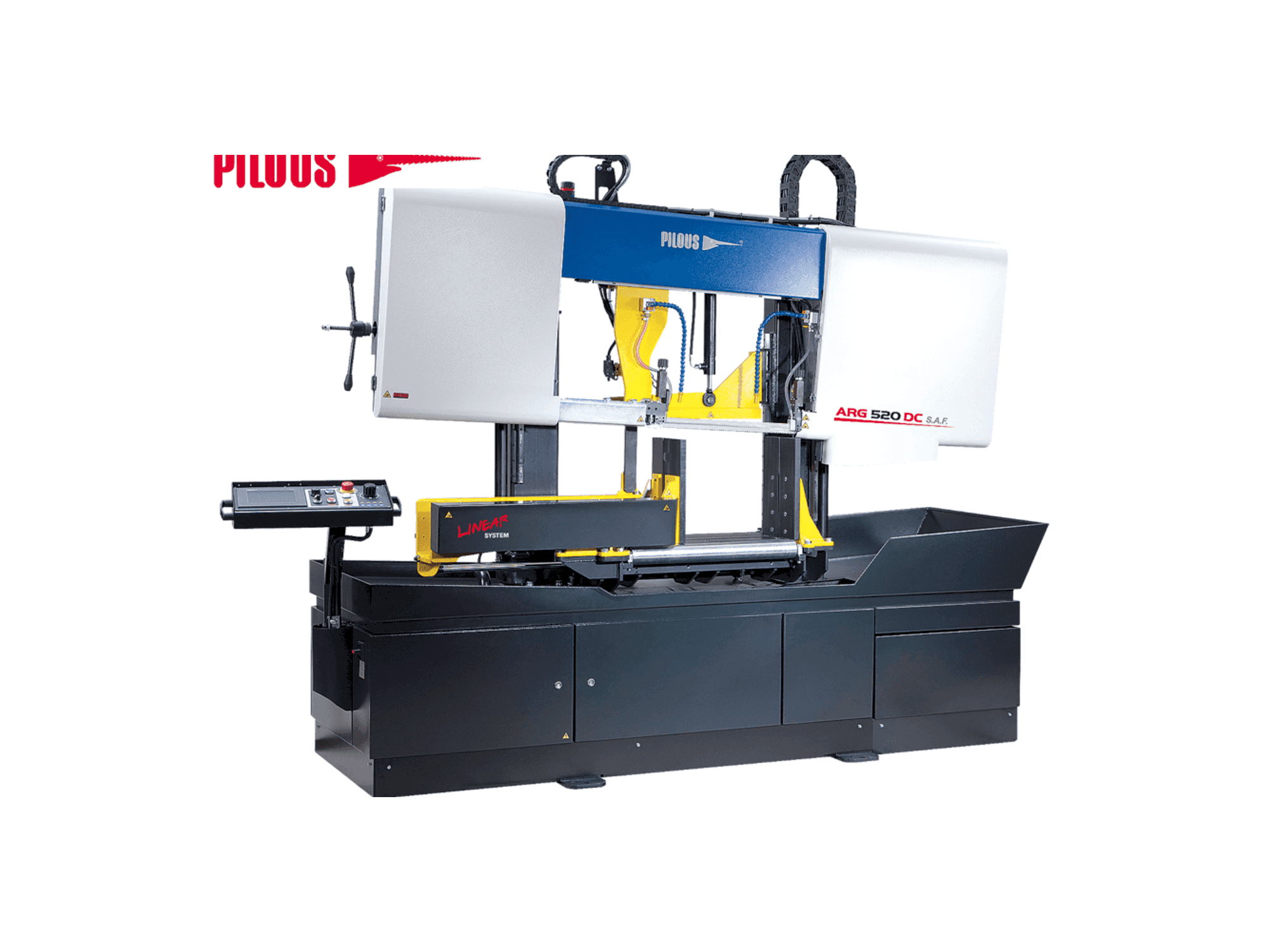 A Pilous ARG 520 DC gép elölnézete