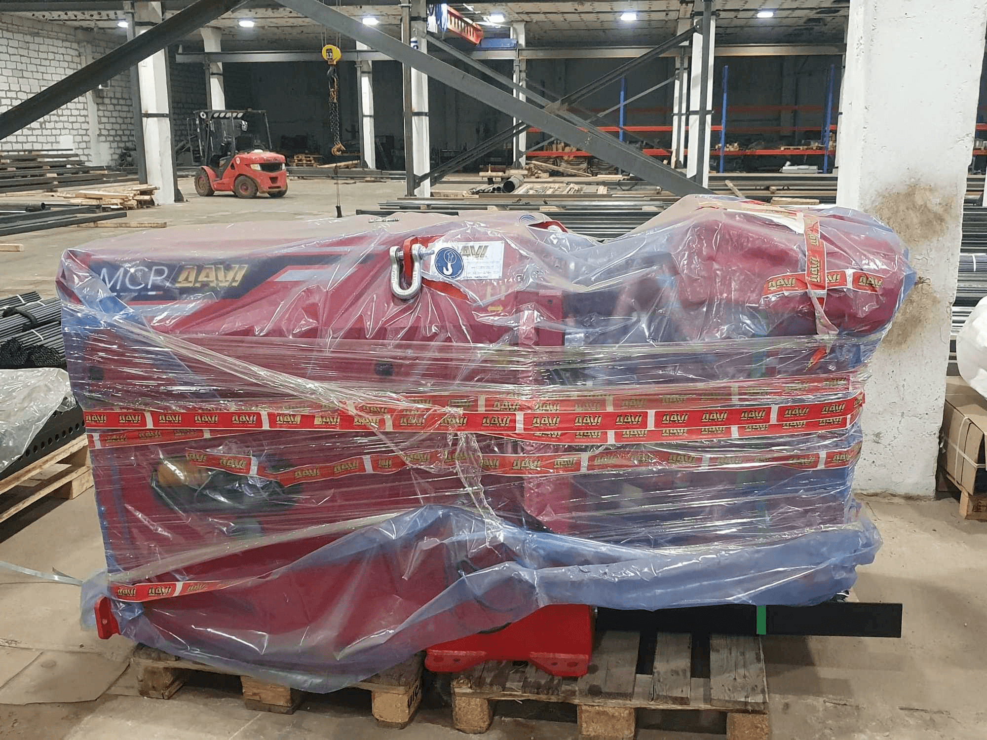 A Davi MCP 9 gép elölnézete