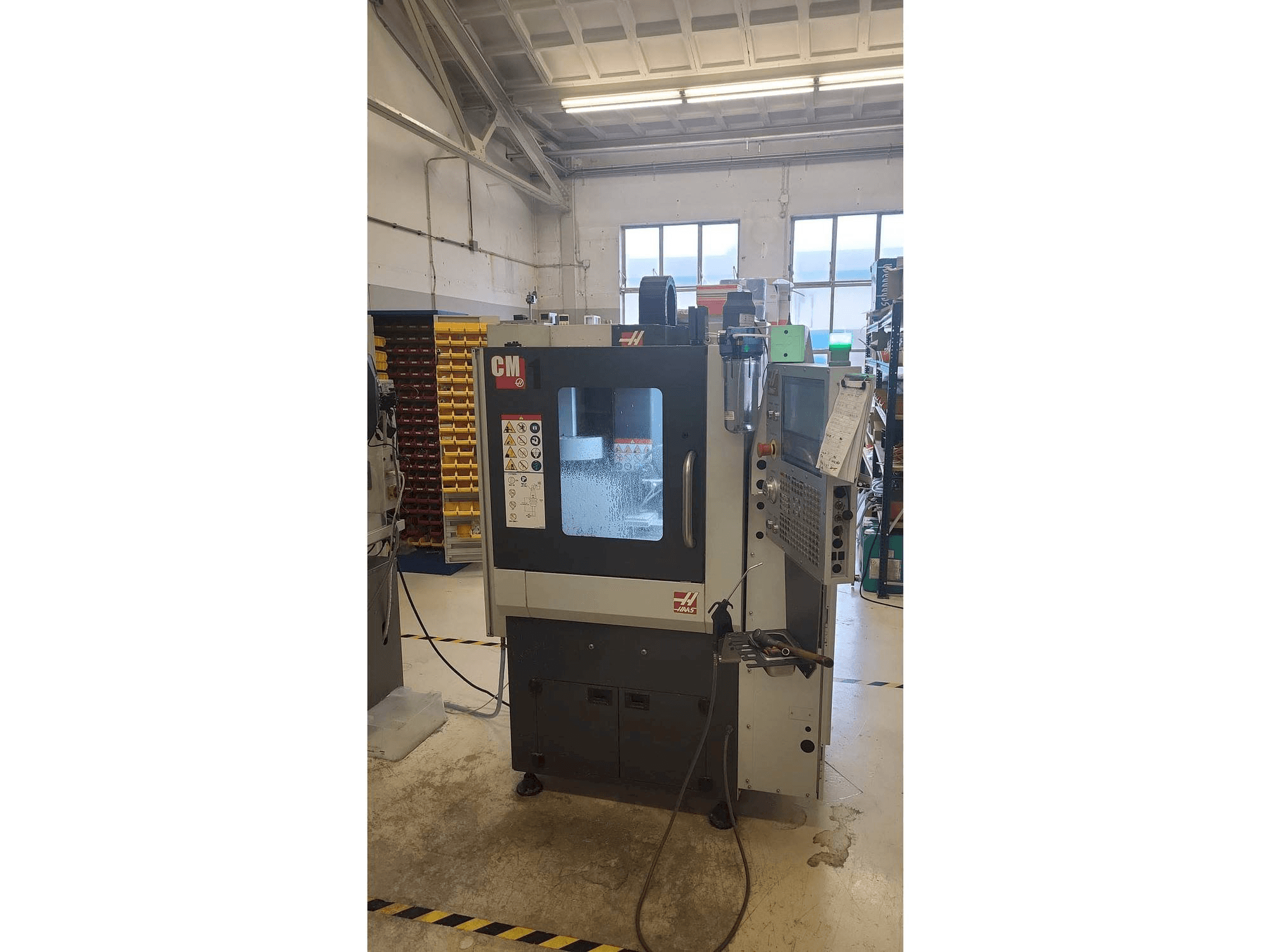 A HAAS CM-1 gép elölnézete