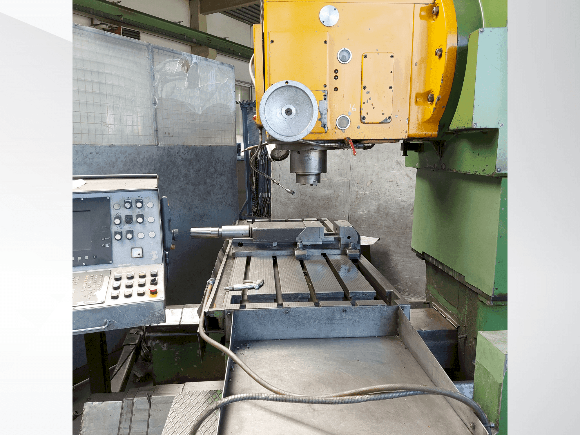 A Droop & Rein FS 110 gép munkatere