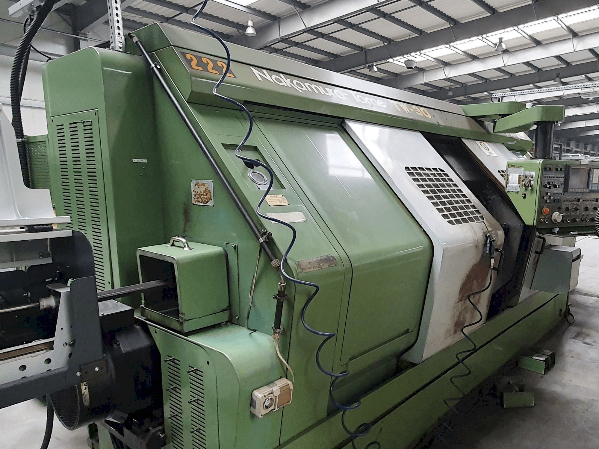 A NAKAMURA-TOME TW-30 gép elölnézete