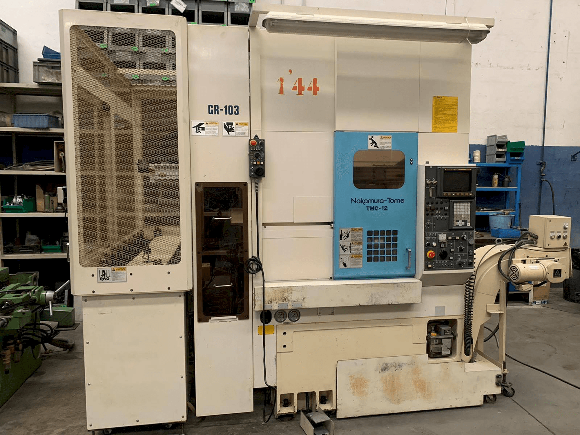 A NAKAMURA-TOME TMC 12 gép elölnézete