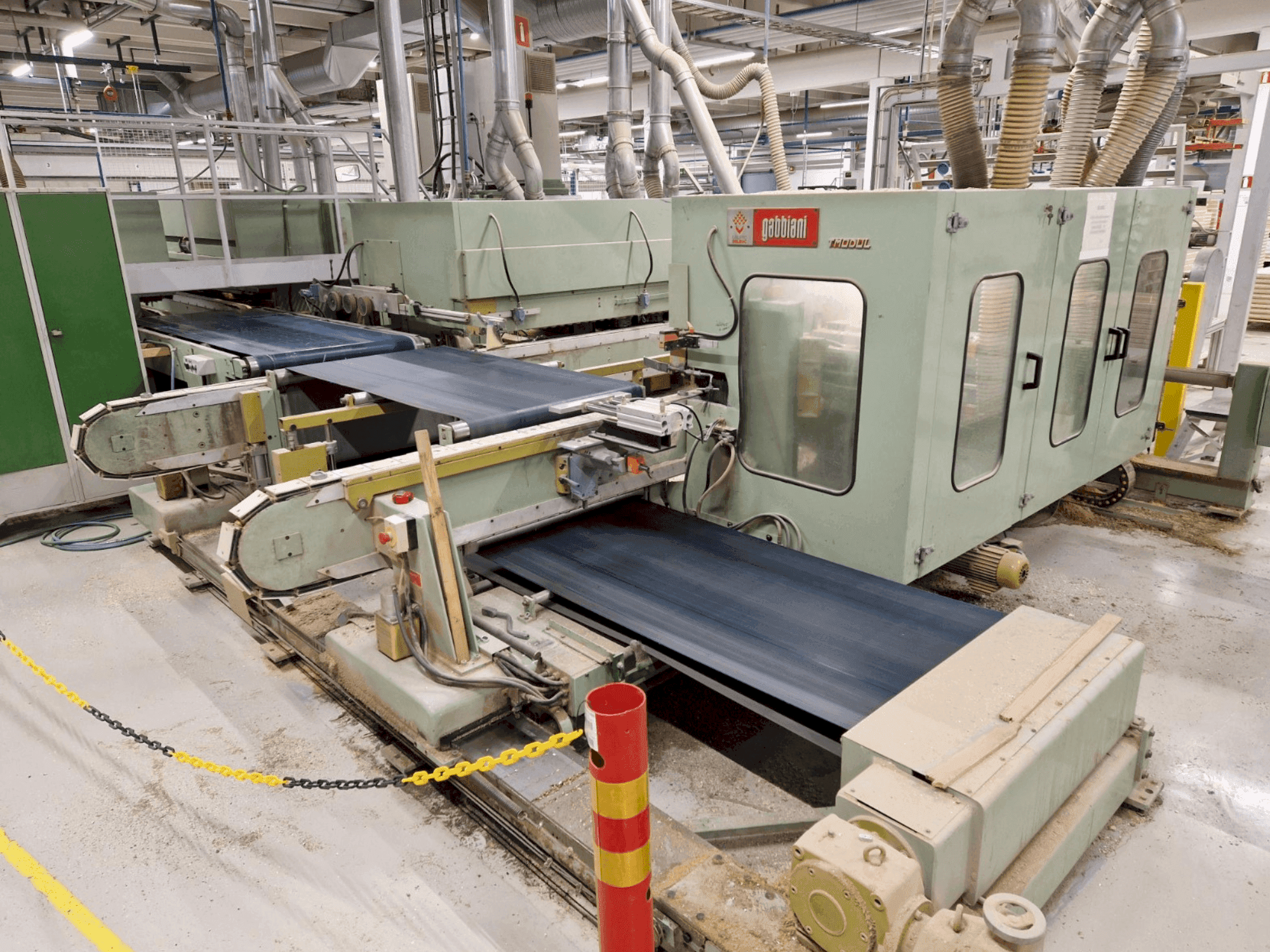 A GABIANNI T-Modul gép elölnézete