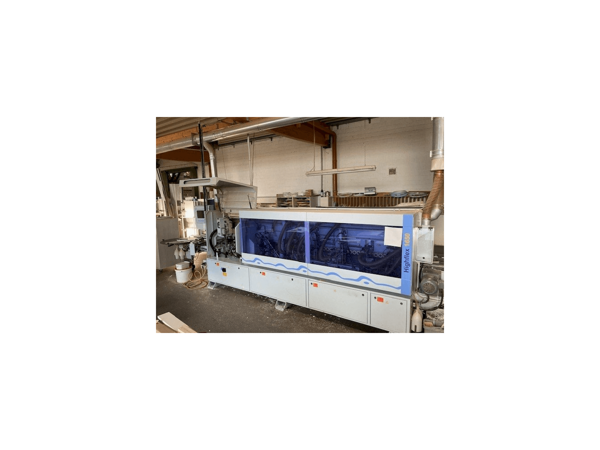 A HOMAG Brandt KDF 650 gép elölnézete