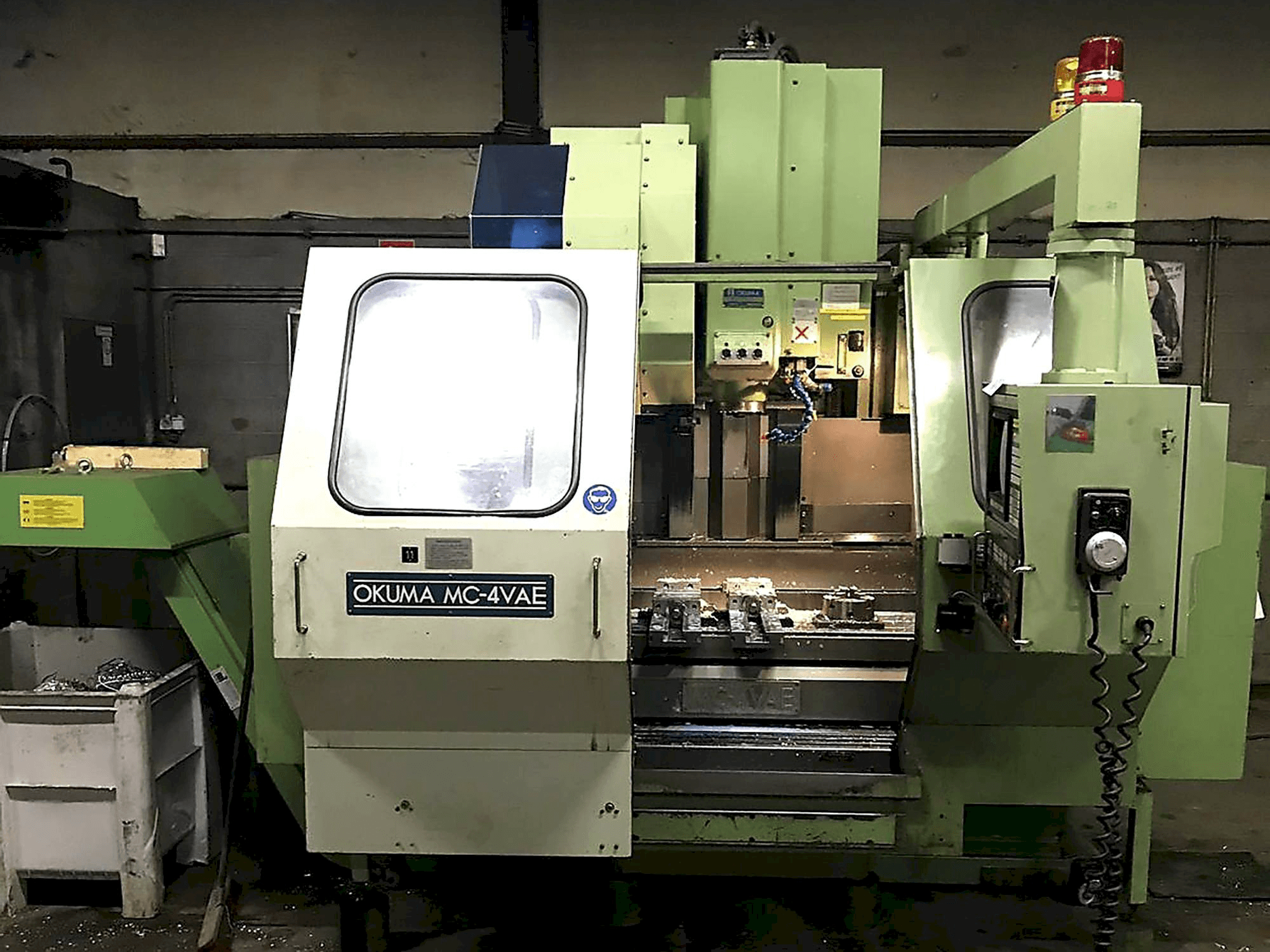 A Okuma MC-4VAE gép elölnézete