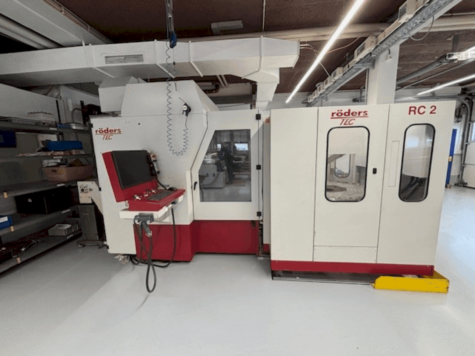 A RÖDERS RPX 500 gép elölnézete