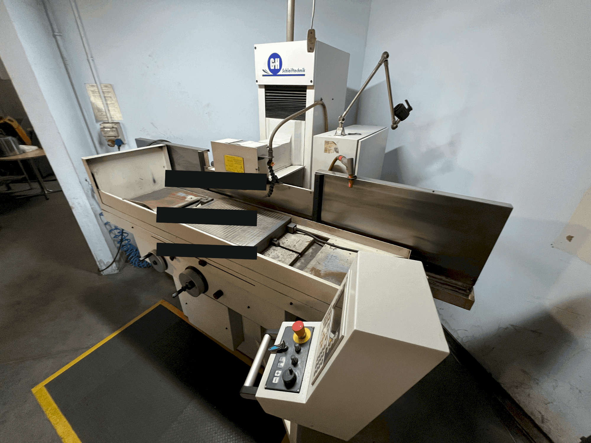 A GEIBEL & HOTZ FS 60 AC gép elölnézete