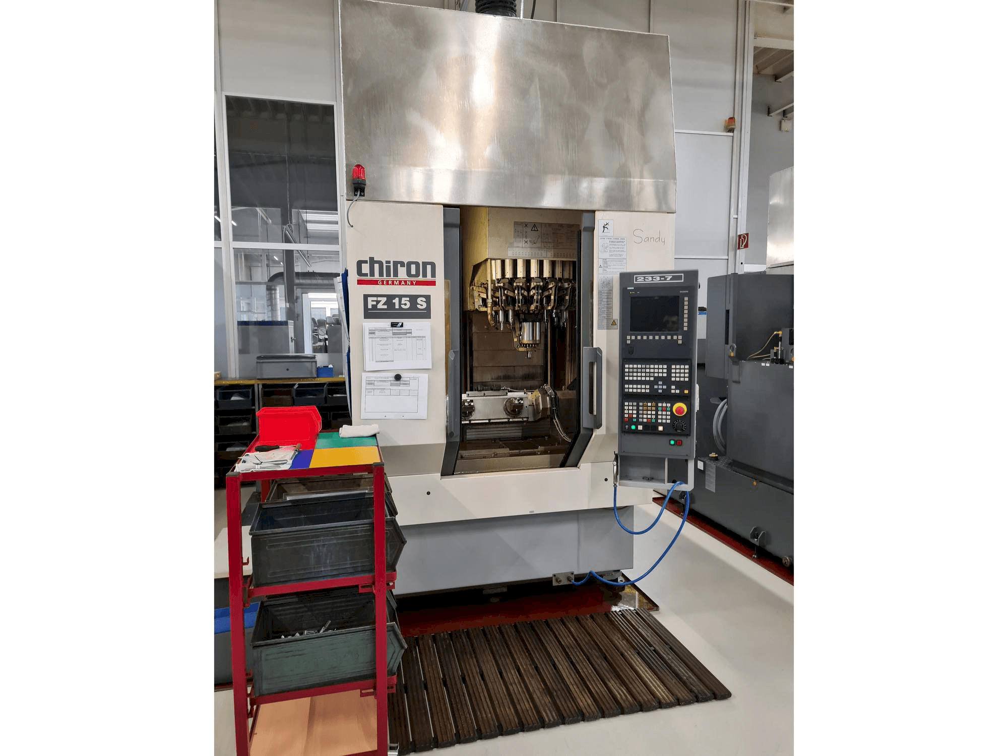 A CHIRON FZ 15 S gép elölnézete