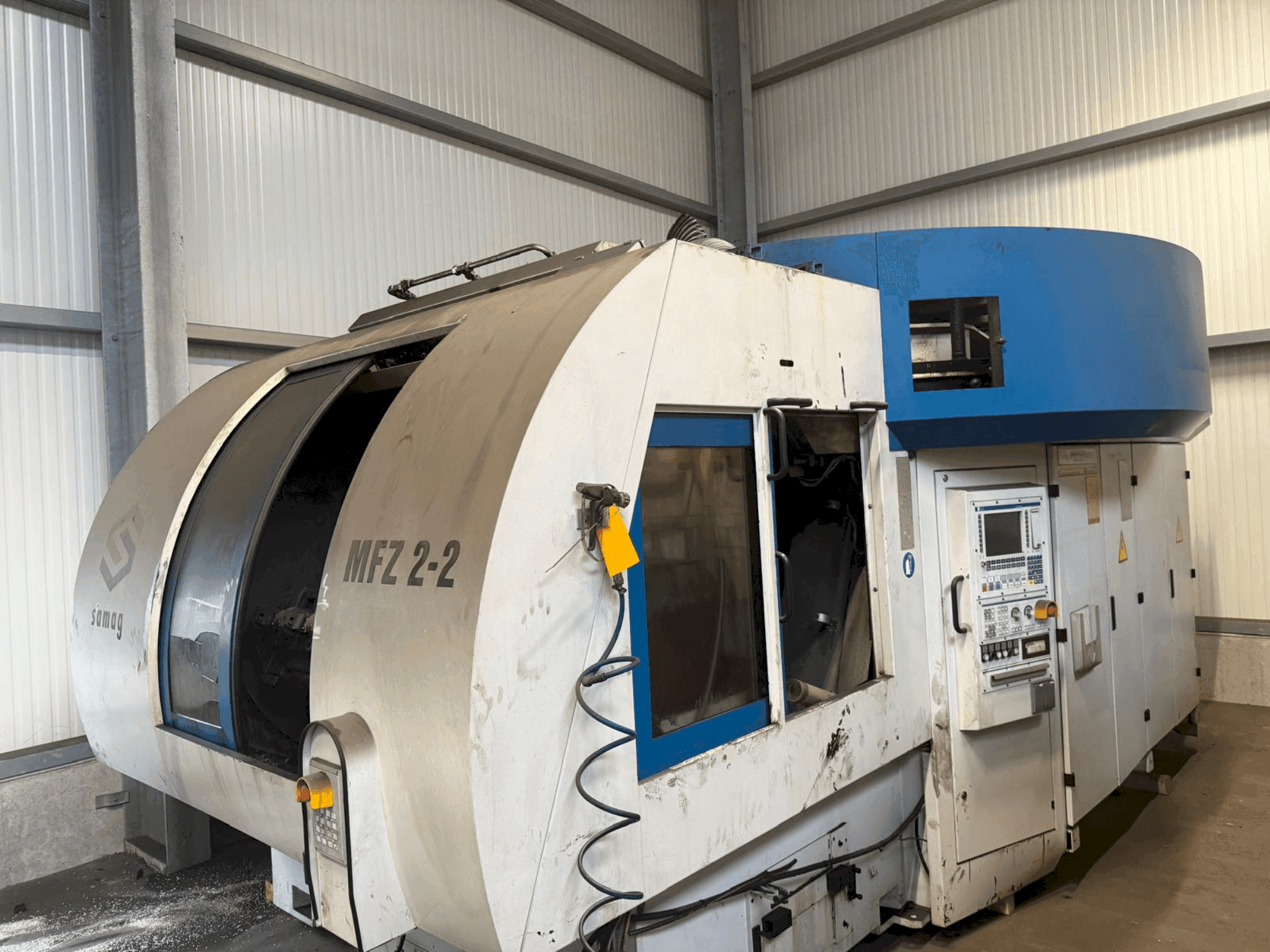 A SAMAG MFZ 2-2 (2006) gép elölnézete