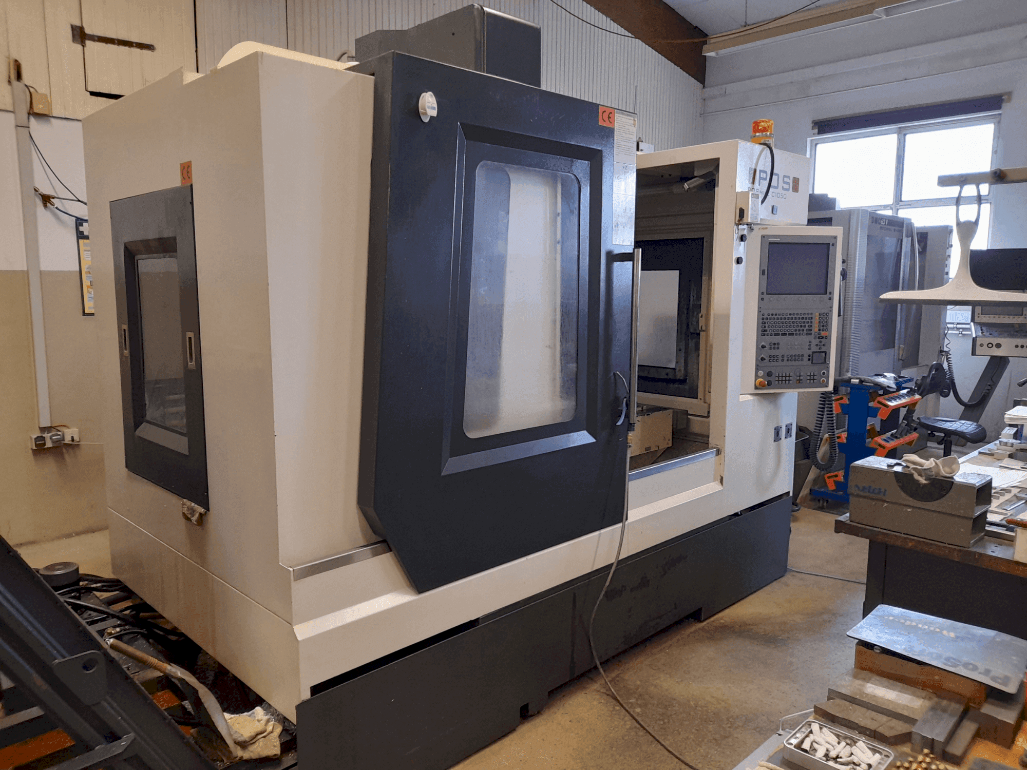 A POSmill C 1050 gép elölnézete