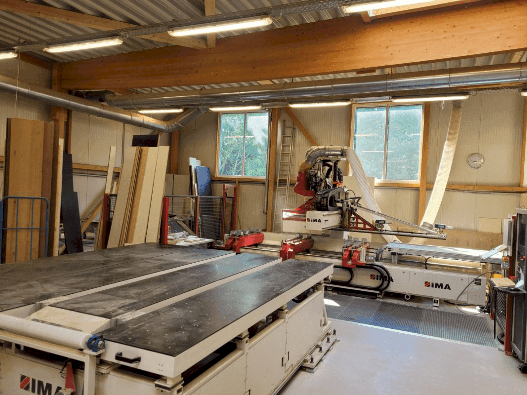 A IMA BIMA CUT 120/300 gép elölnézete