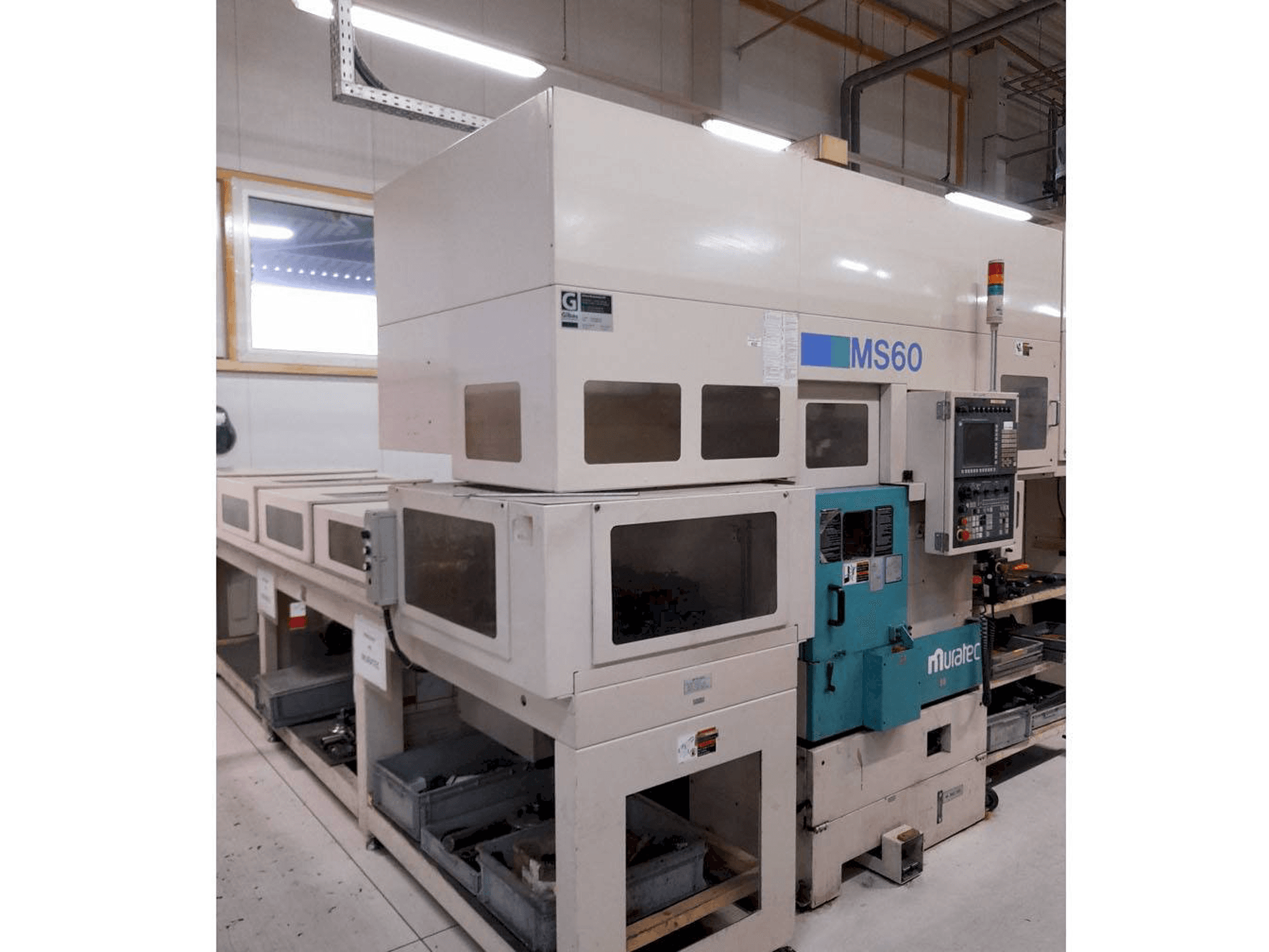 A Muratec MS60 gép elölnézete