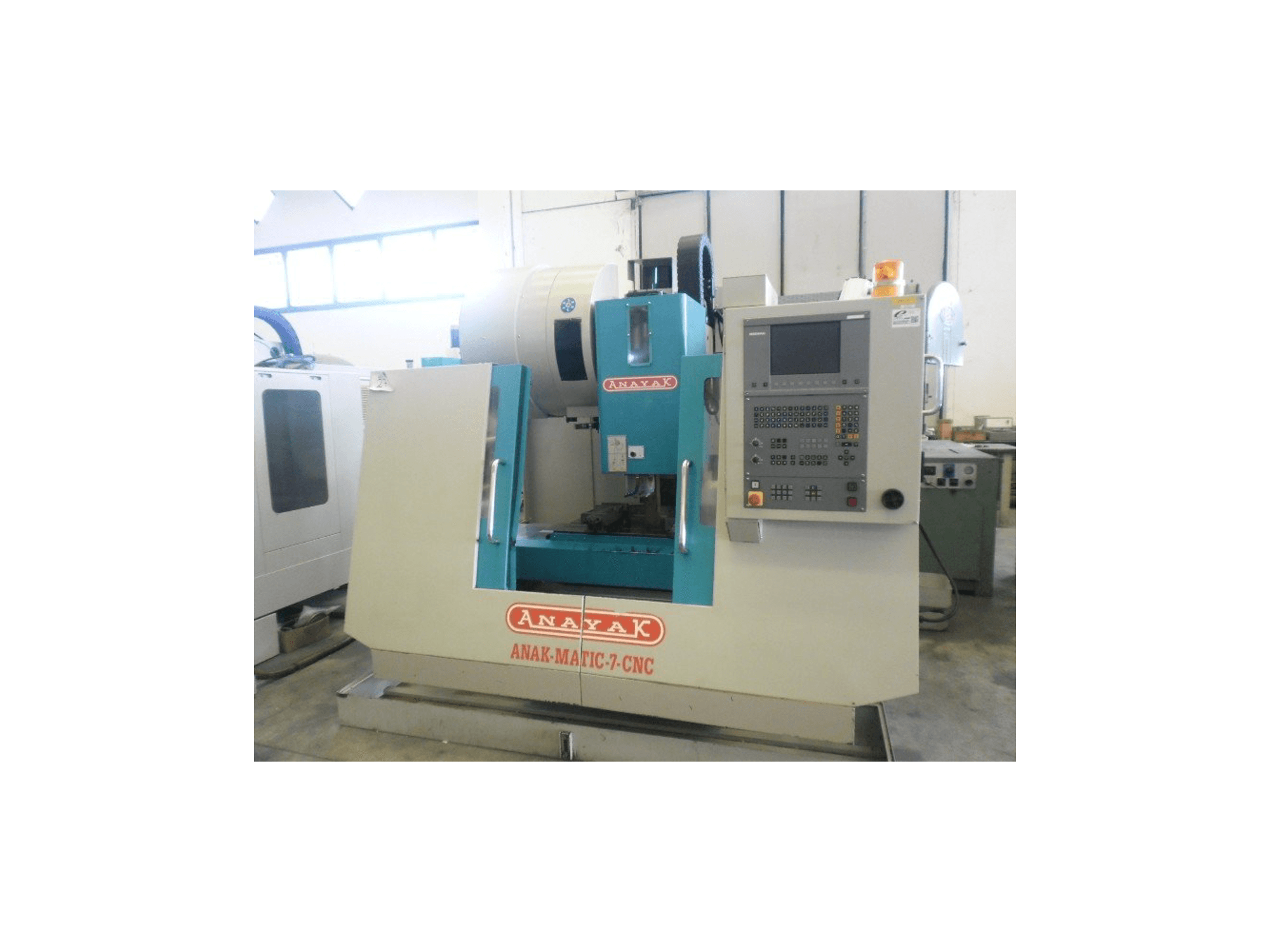 A ANAYAK ANAK-MATIC 7 gép elölnézete