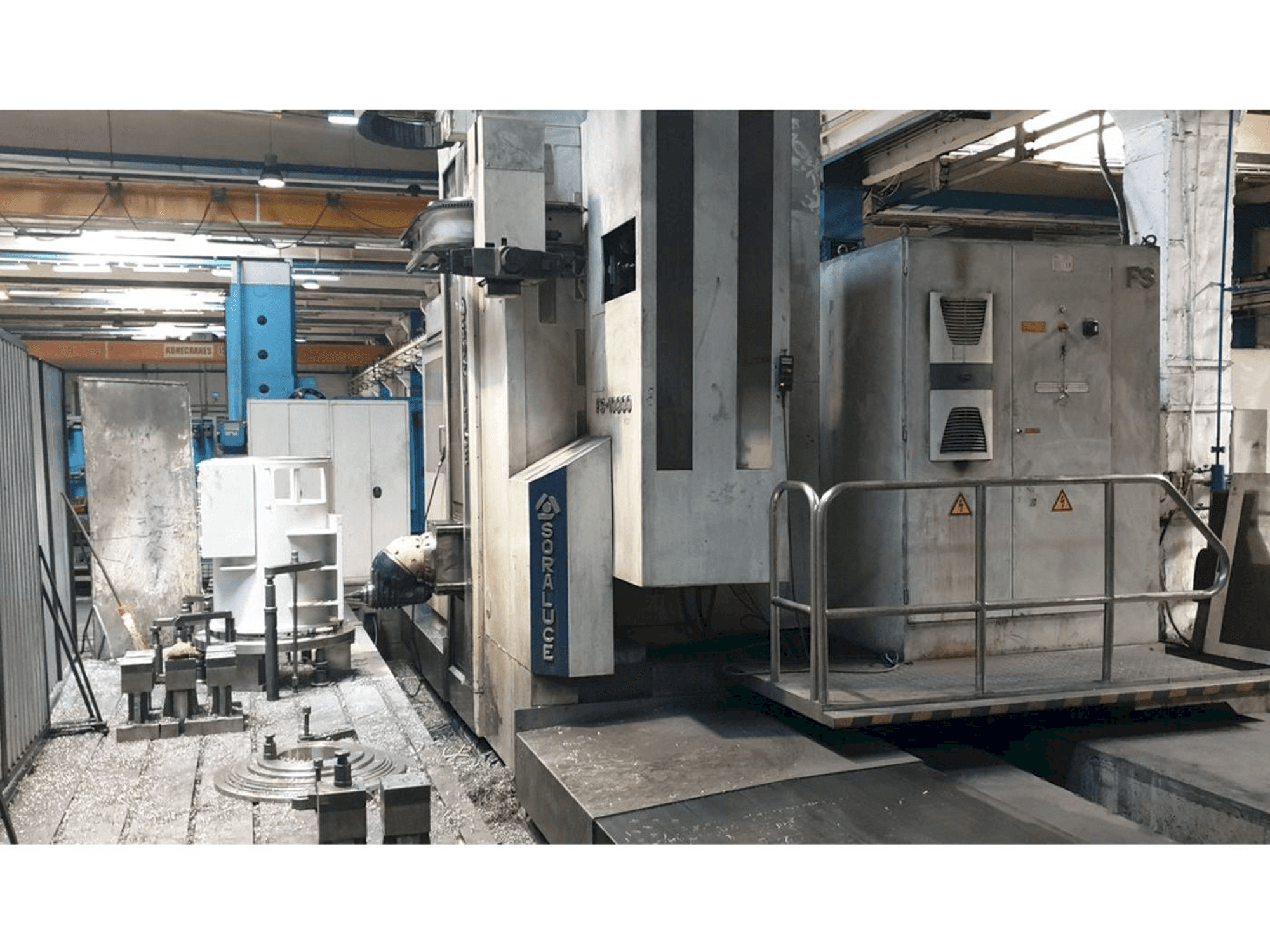 A Soraluce FS-10000 gép elölnézete