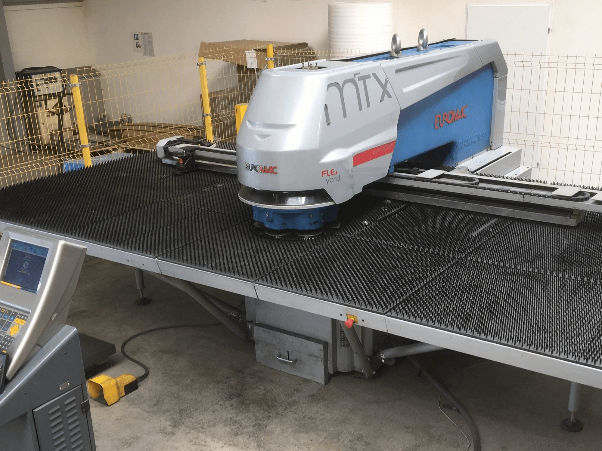 A Euromac MTX FLEX 6 gép elölnézete