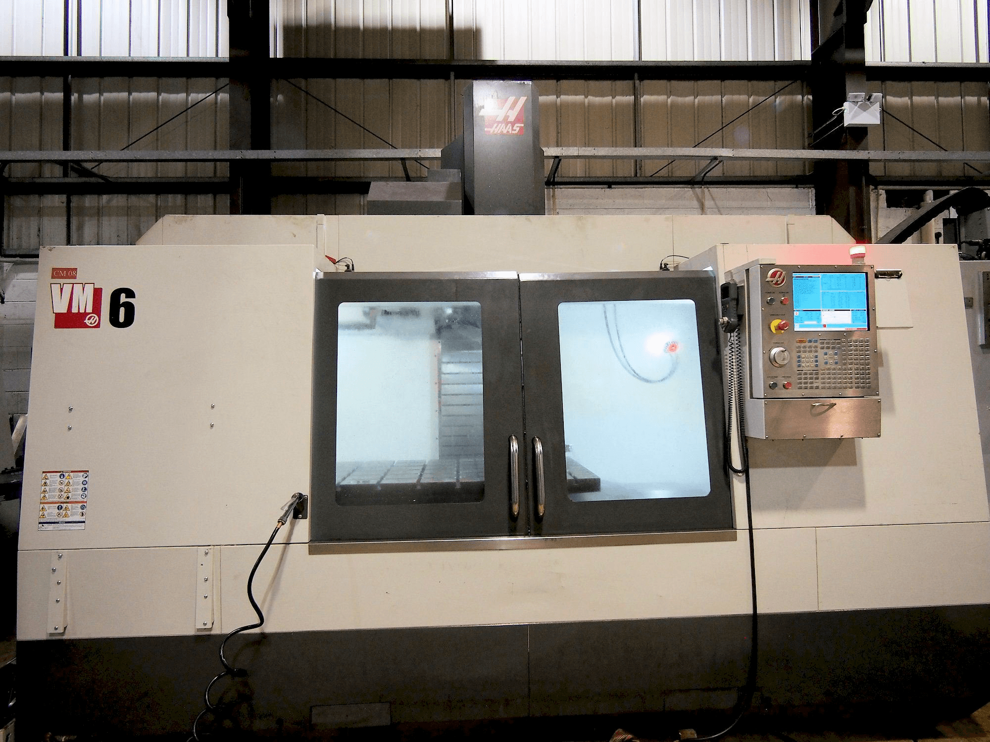 A HAAS VM-6 gép elölnézete