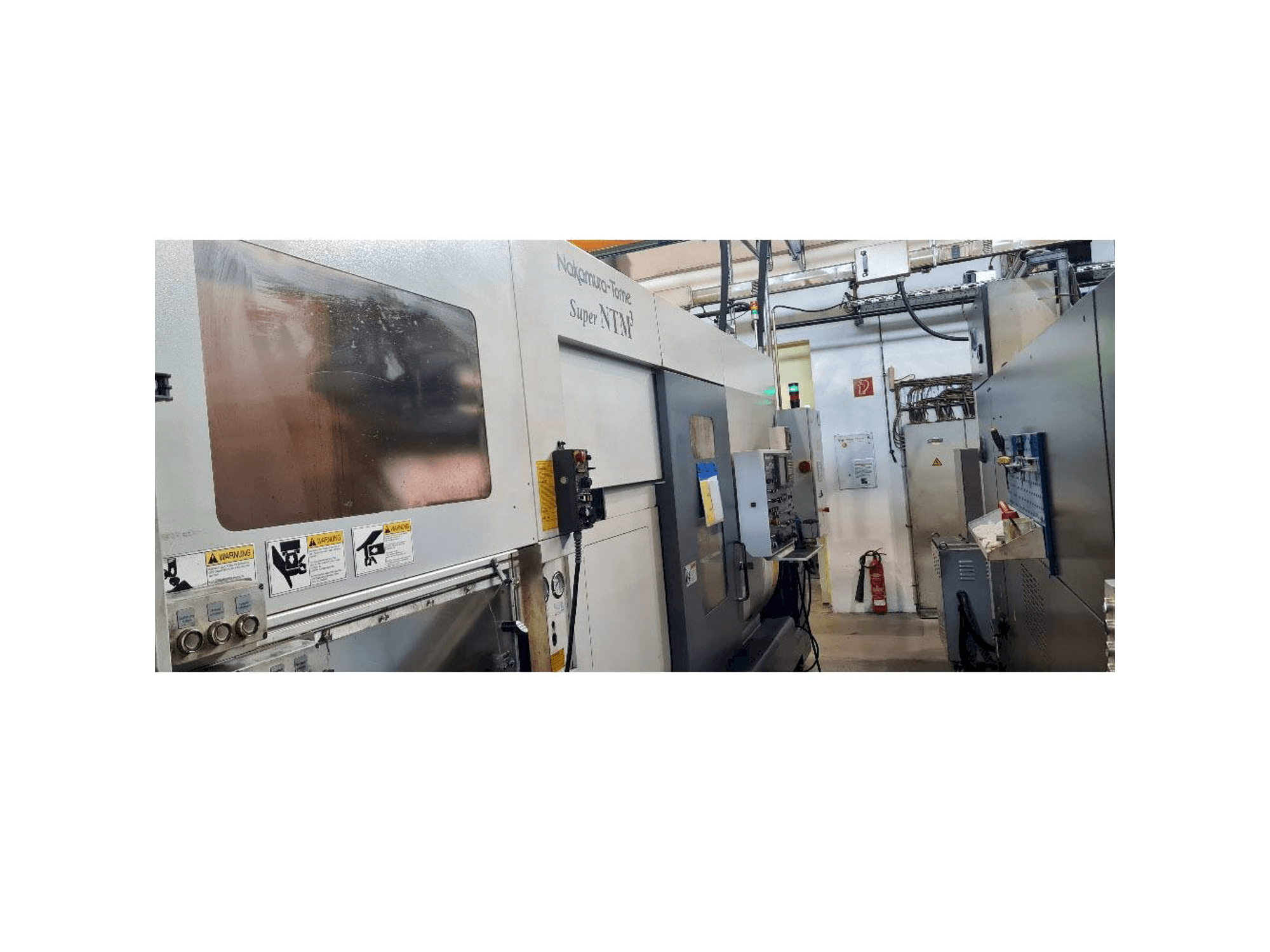 A NAKAMURA Super NTM³ gép elölnézete