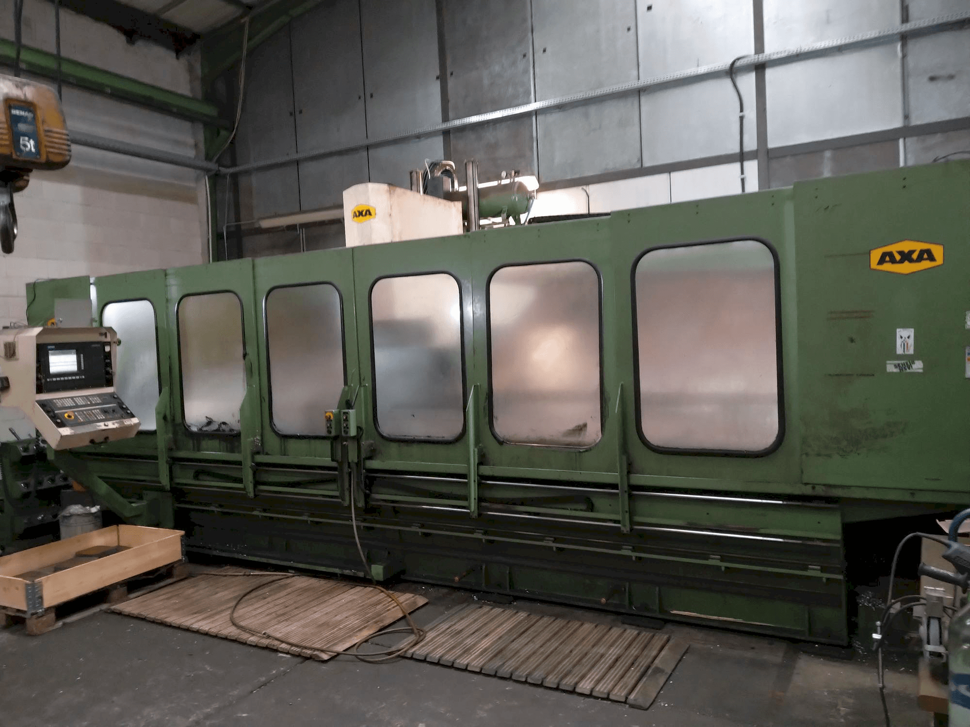 A AXA VSC 5000-m gép elölnézete