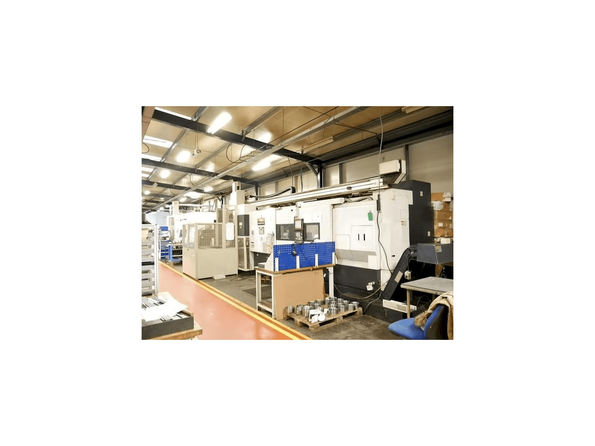 A Mazak INTEGREX 300 II ST gép elölnézete