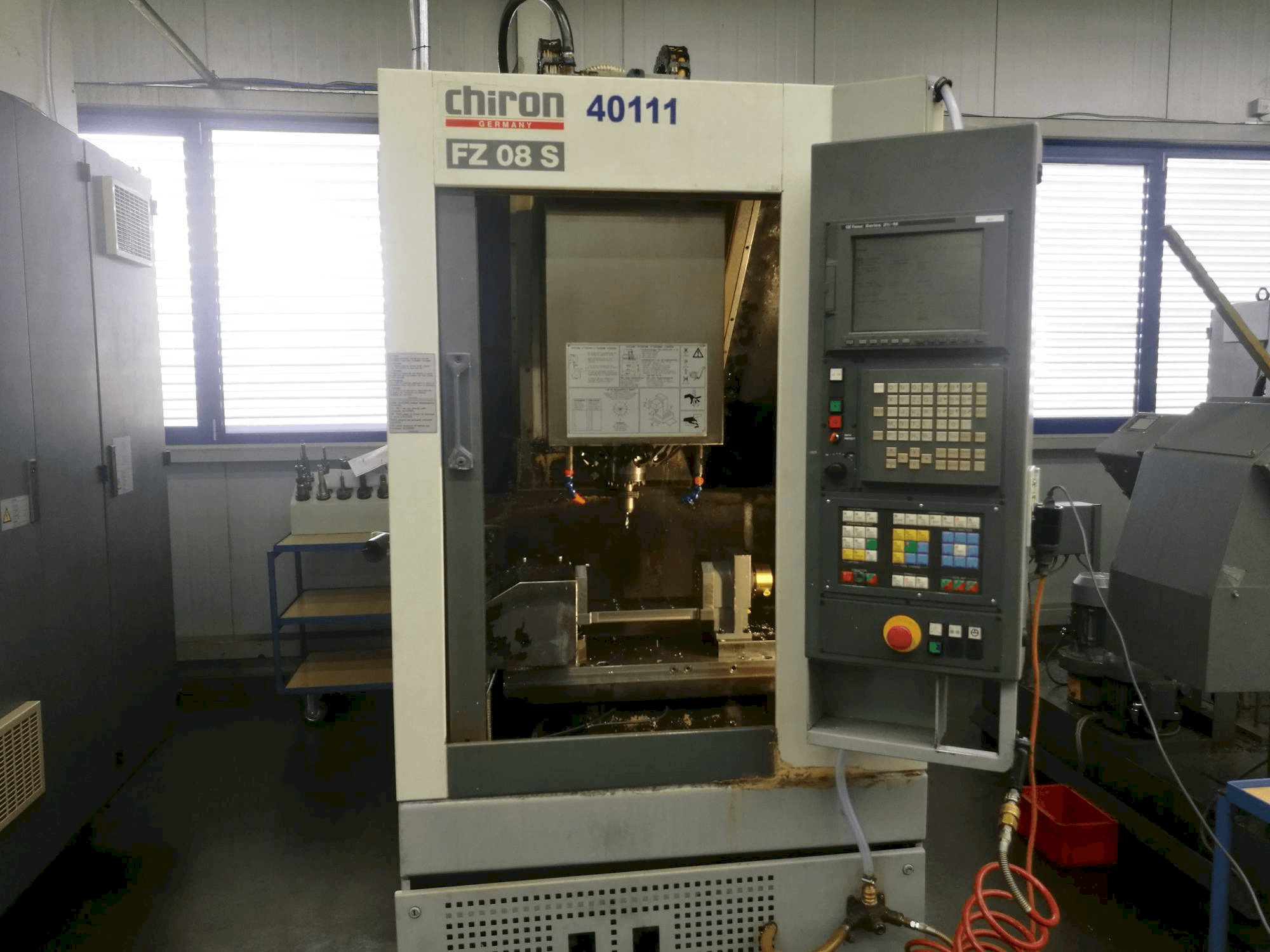 A CHIRON FZ08S gép elölnézete