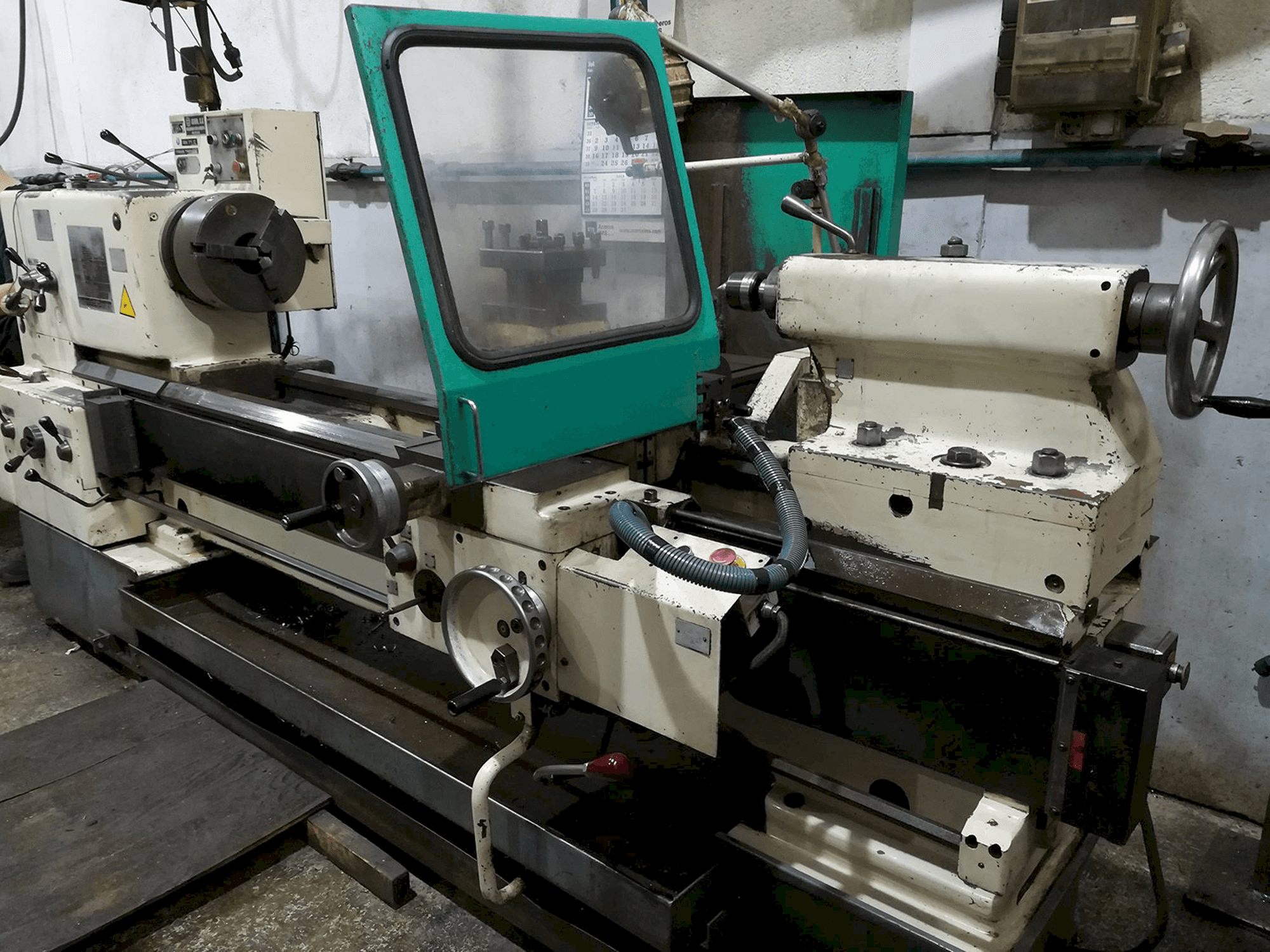 A TOS SN 71 C gép elölnézete