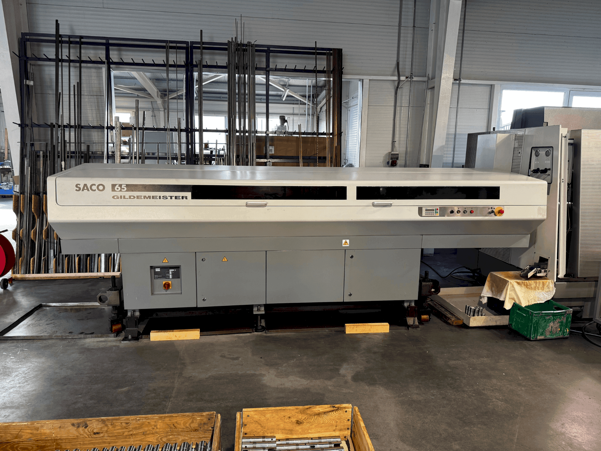 A Gildemeister CTX 420 V6 Linear gép elölnézete