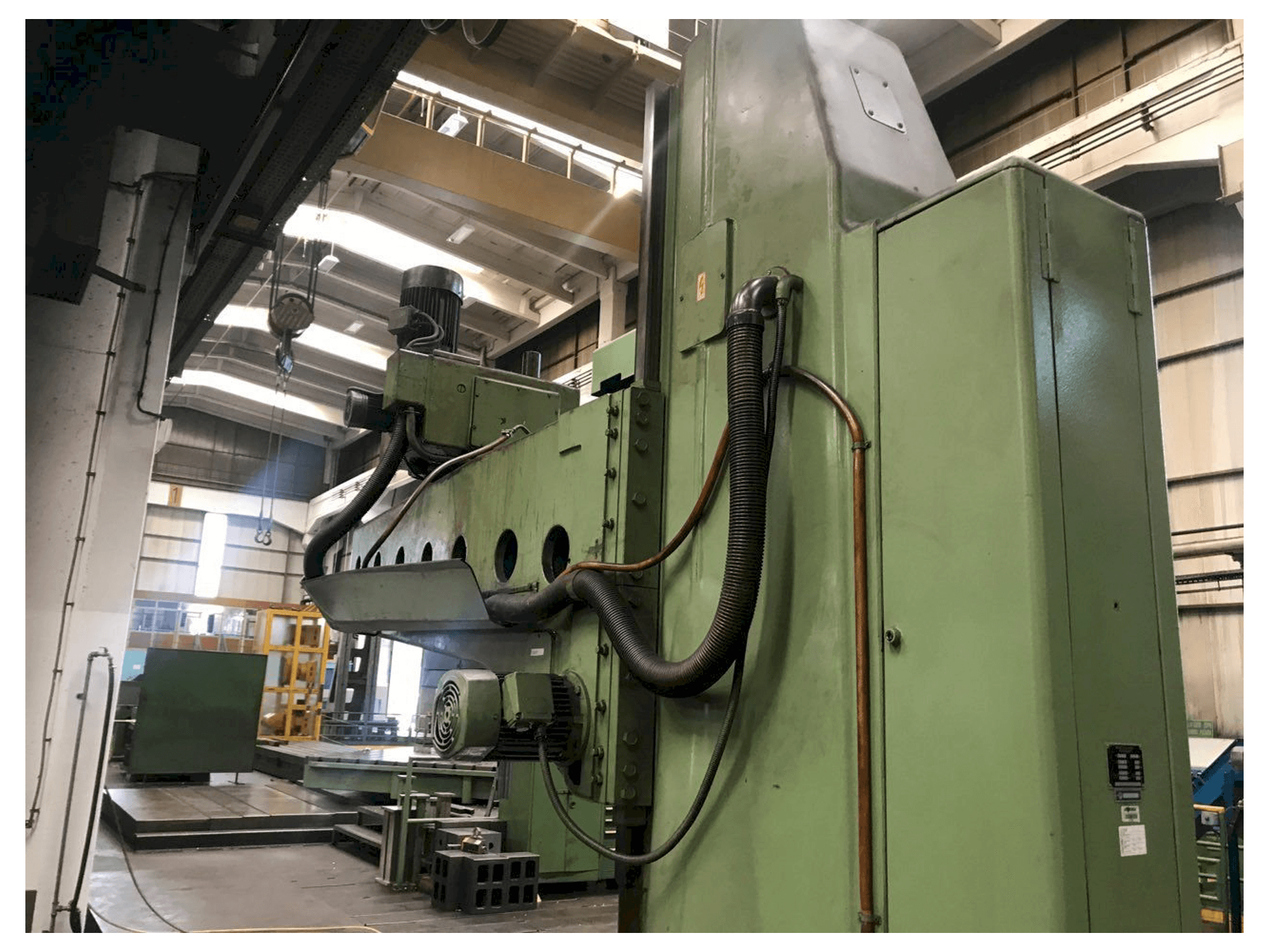 A TOS Vrp 8 A gép elölnézete