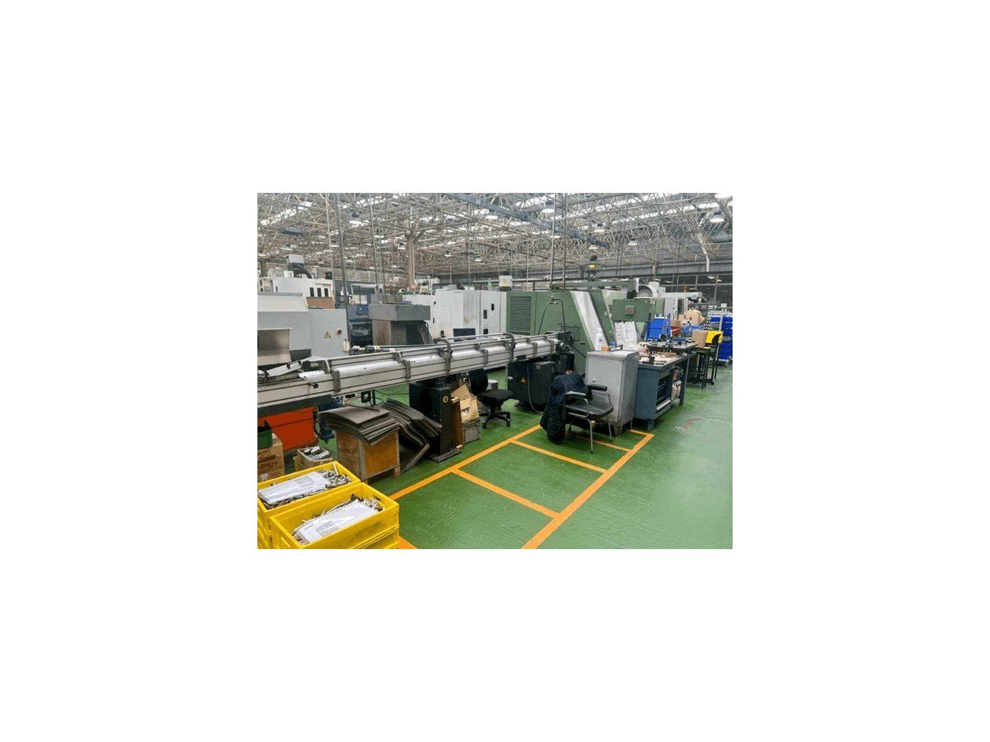 A DANOBAT Danumeric 650 gép elölnézete