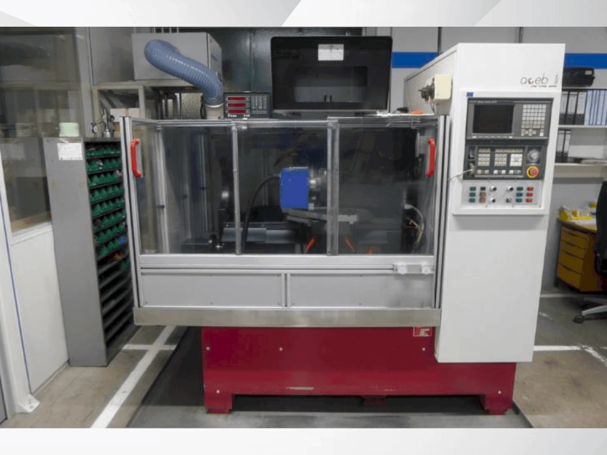 A DOEBELI FSM150 S gép elölnézete