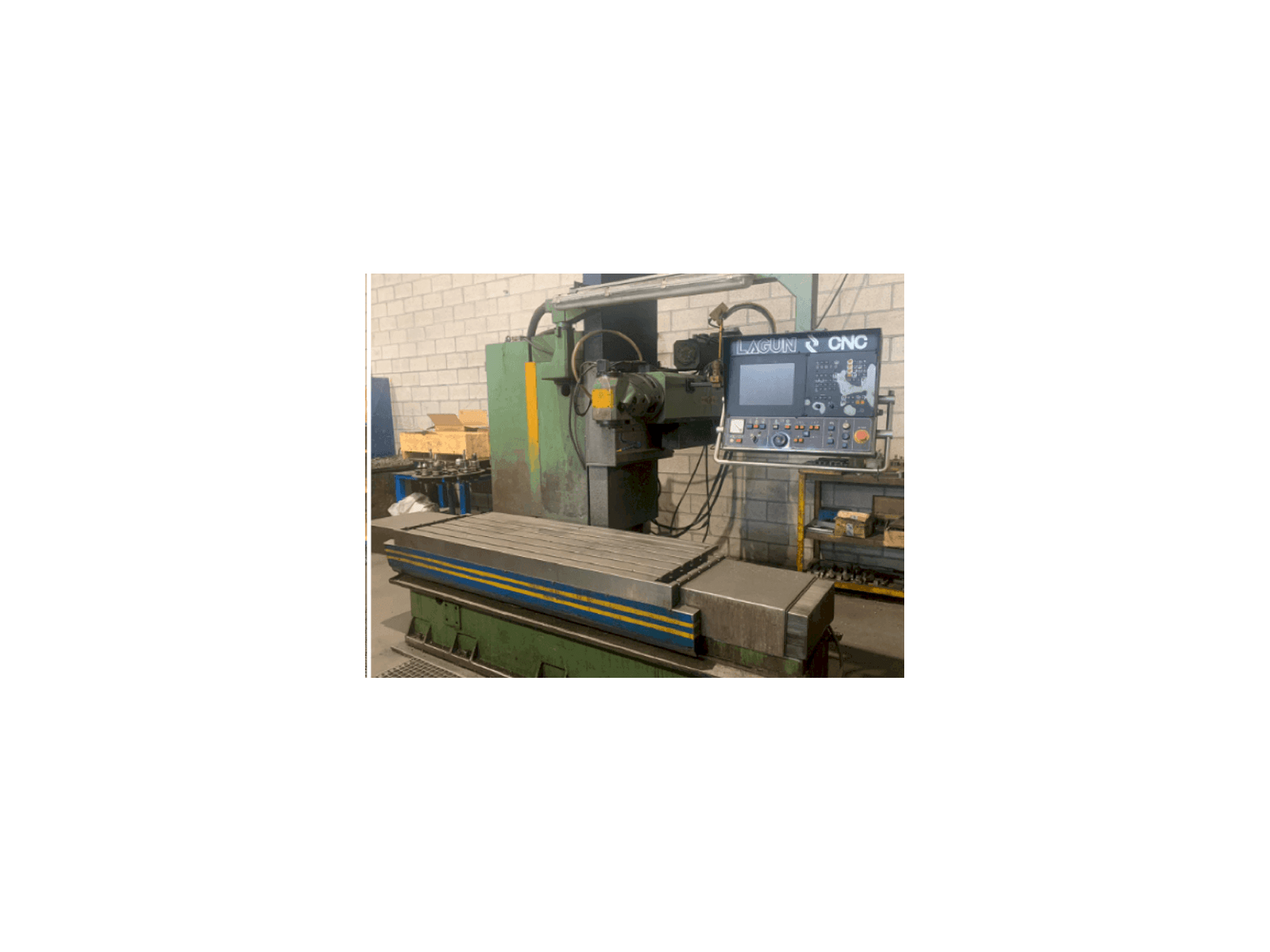 A LAGUN FBF 1800 gép elölnézete