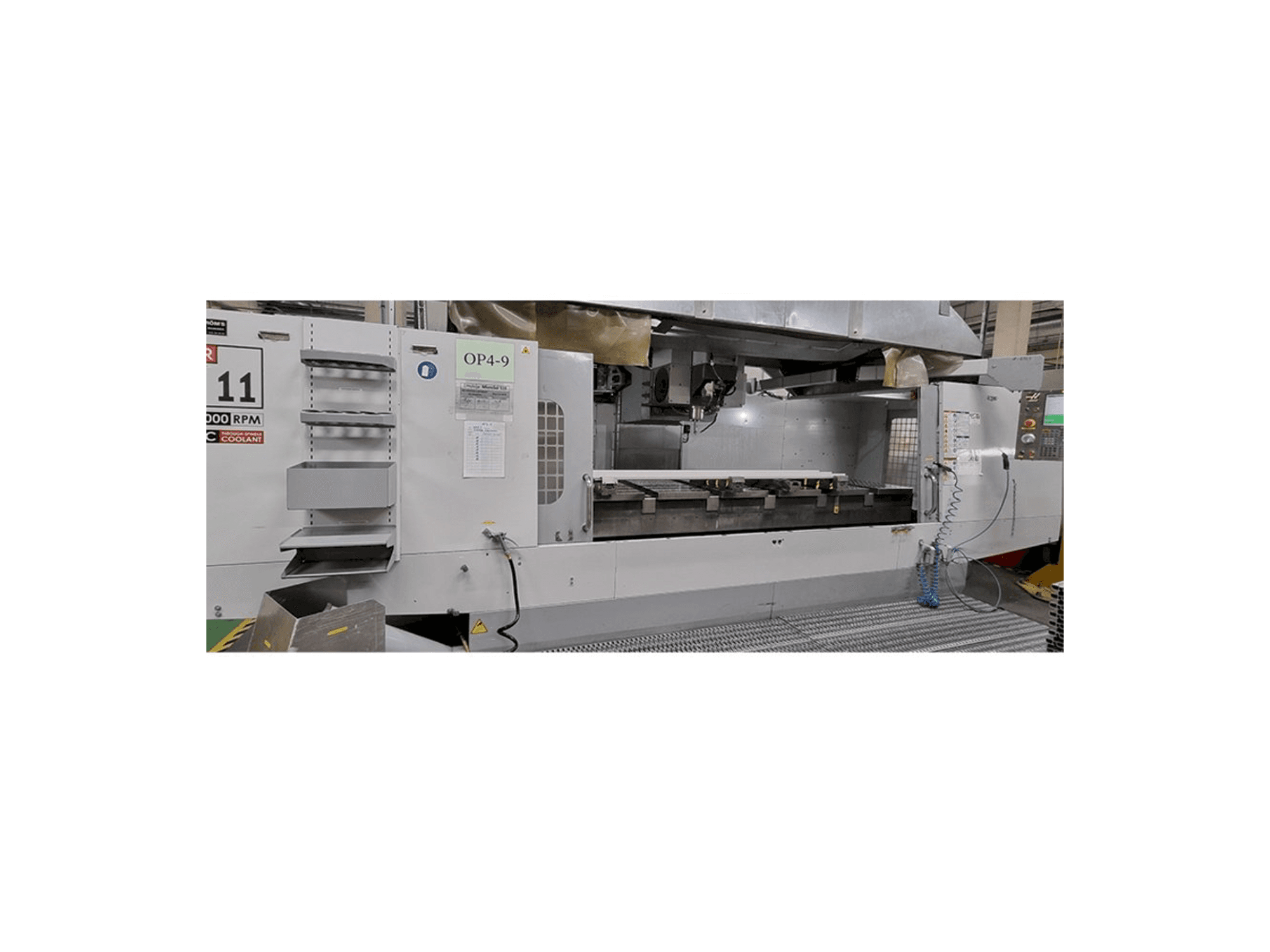 A HAAS VR–11BHE gép elölnézete
