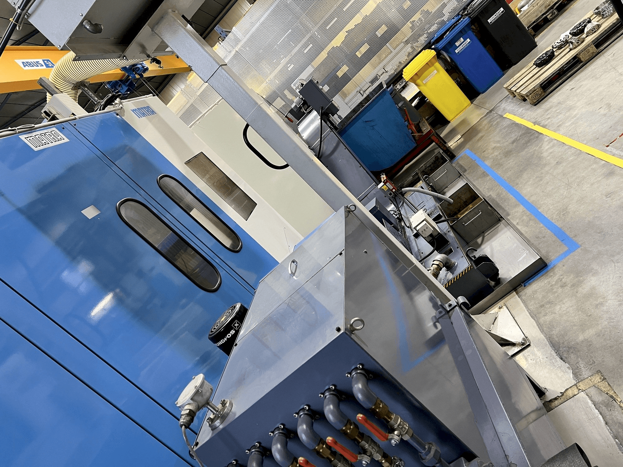 A OKK Kch 500 - 8 Tische gép elölnézete